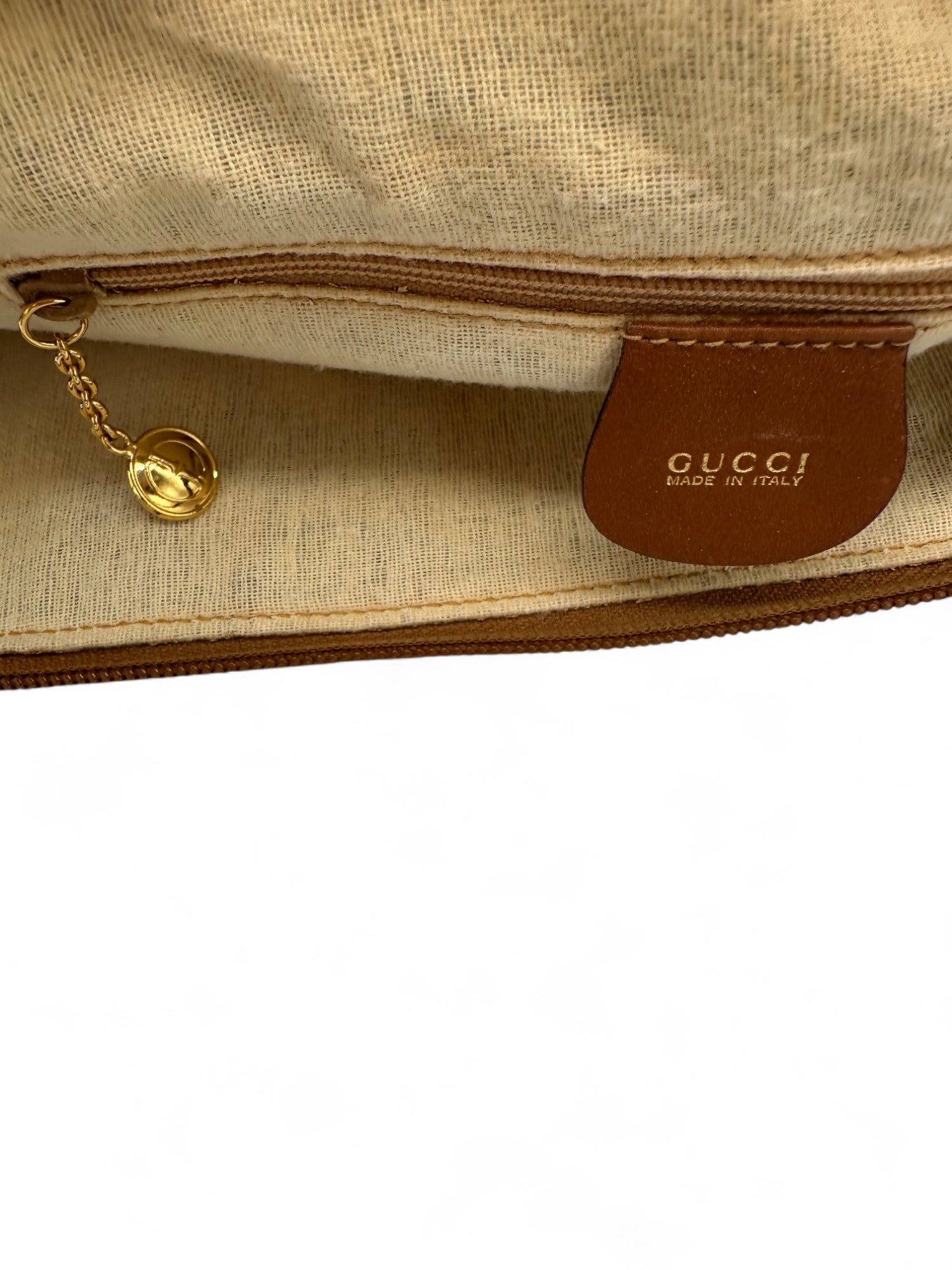 Gucci Bamboo Brown Leather Handbag - Thanks it's Vintage