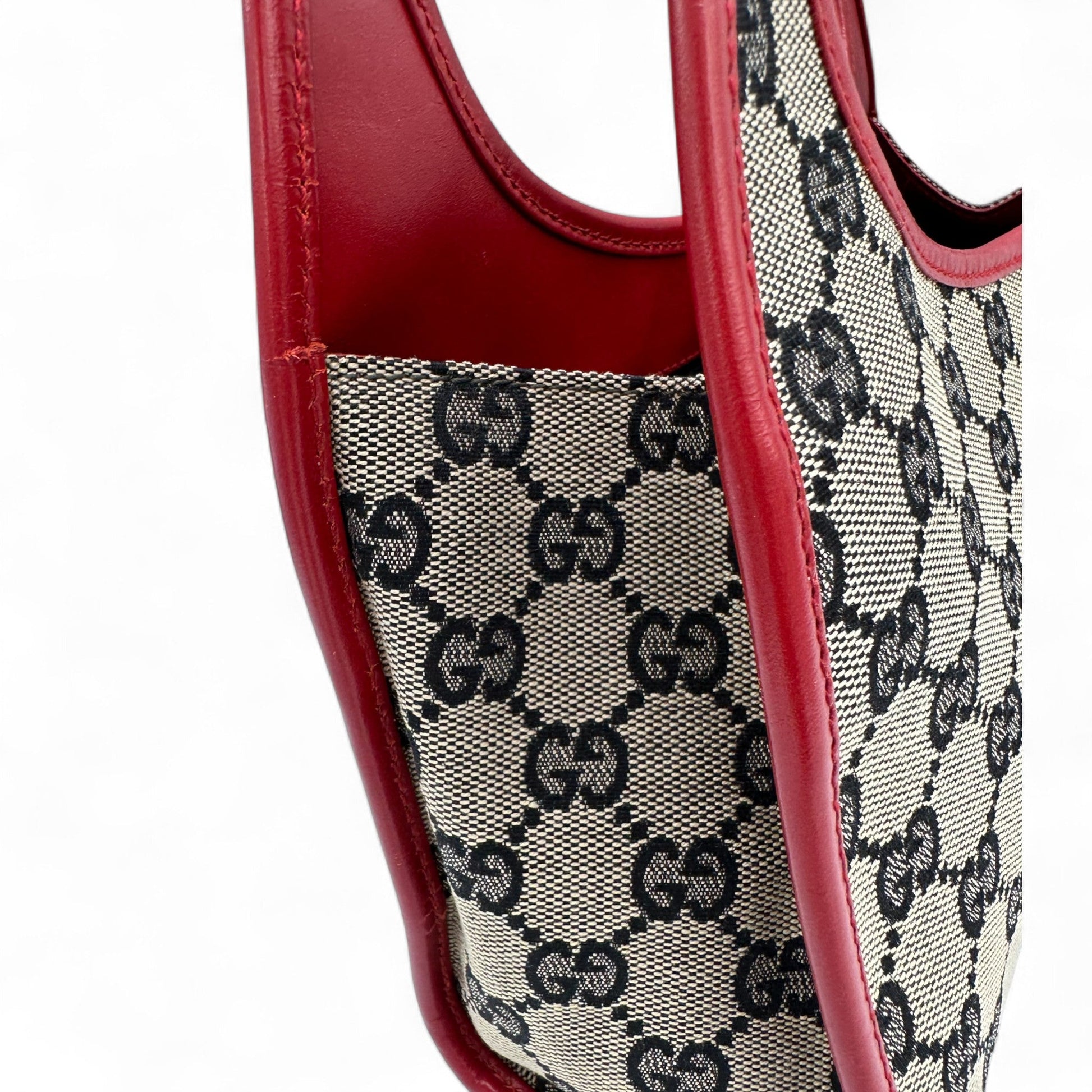 Gucci Jackie Bardot Handbag in GG Monogram - Thanks it's Vintage