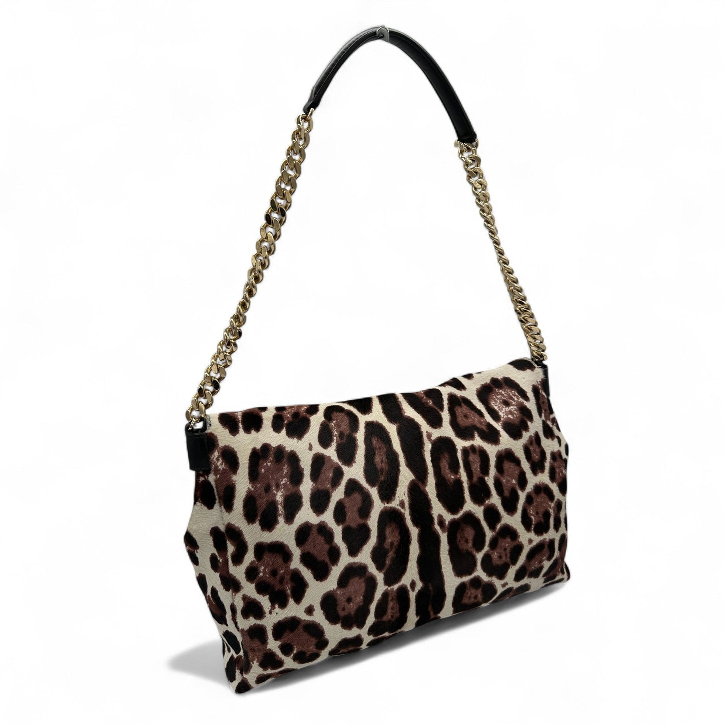 Jimmy Choo Leopard Print Ally Flap Shoulder Bag - Thanks it's Vintage