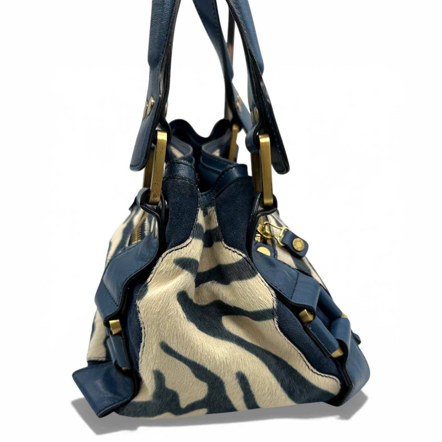 Jimmy Choo Mahala Zebra Handbag - Thanks it's Vintage