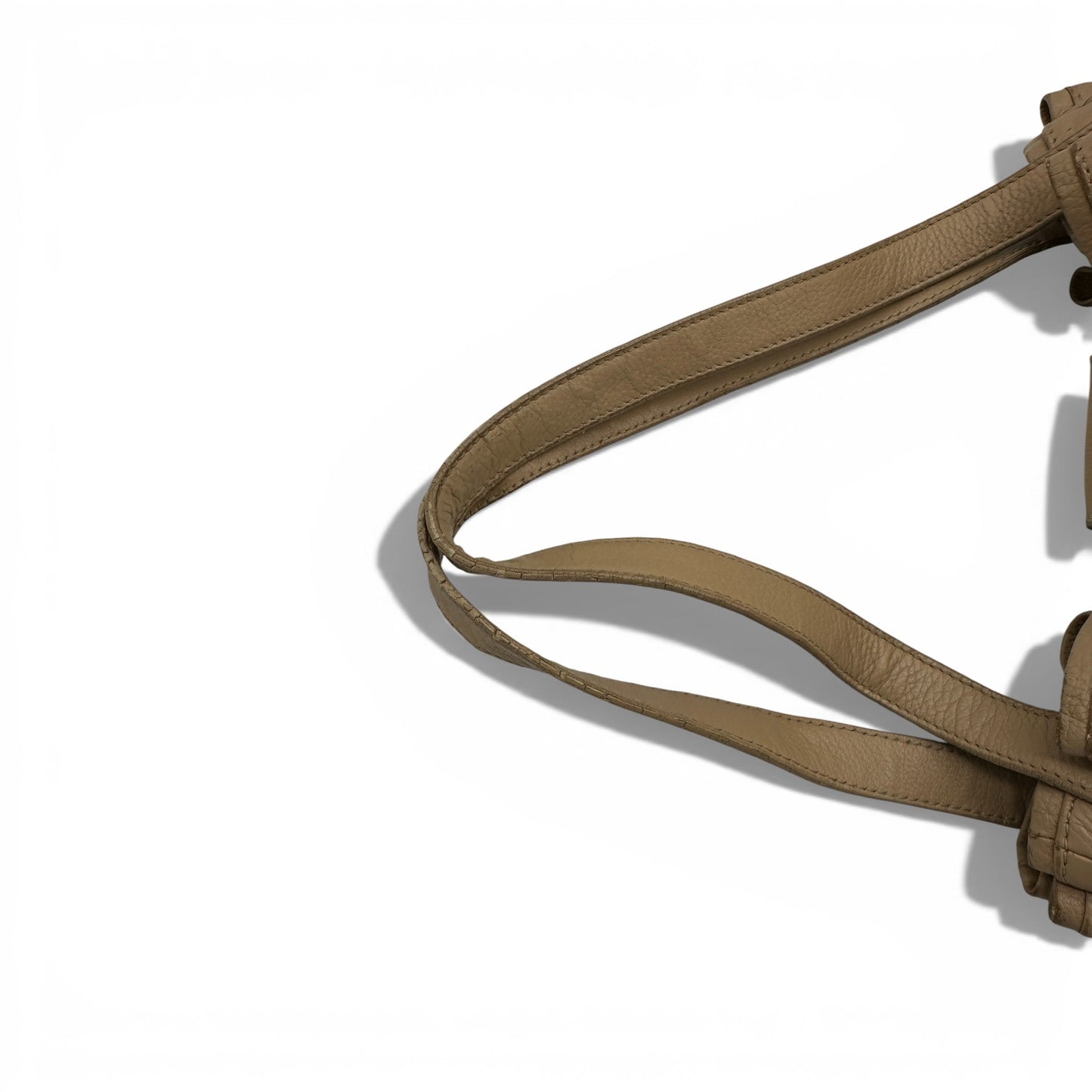 Jimmy Choo Ramona Beige Leather Handbag - Thanks it's Vintage