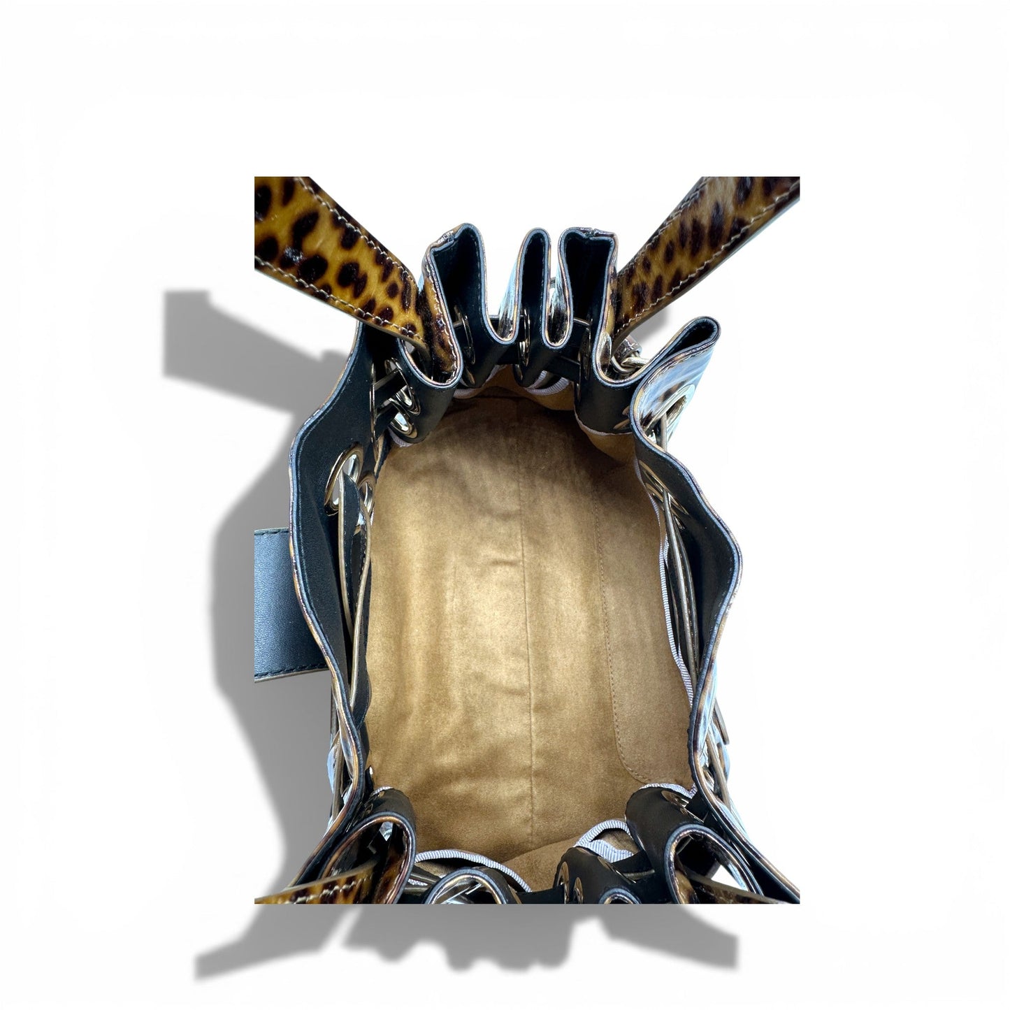 Jimmy Choo Ramona Leopard Patent Tote - Thanks it's Vintage