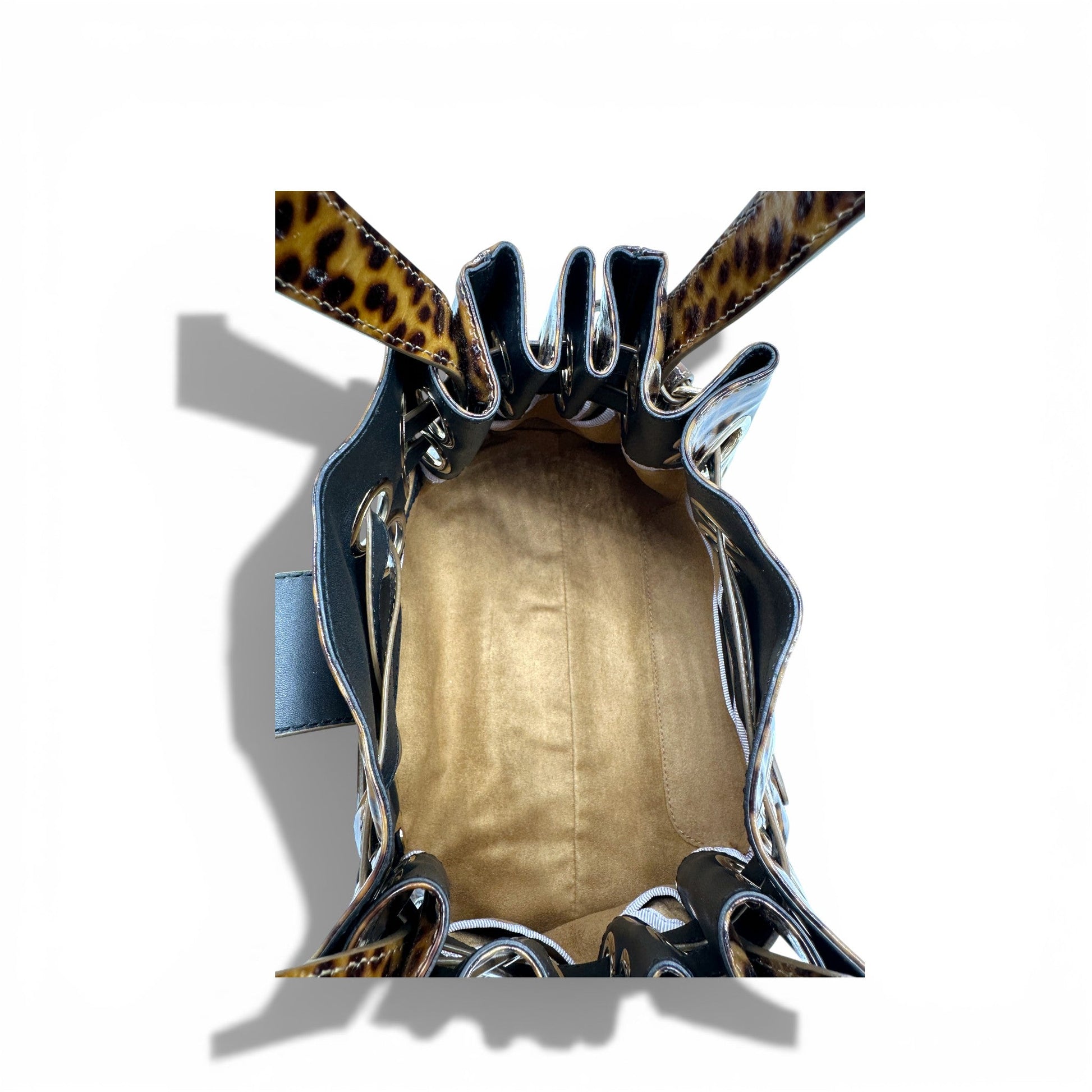 Jimmy Choo Ramona Leopard Patent Tote - Thanks it's Vintage