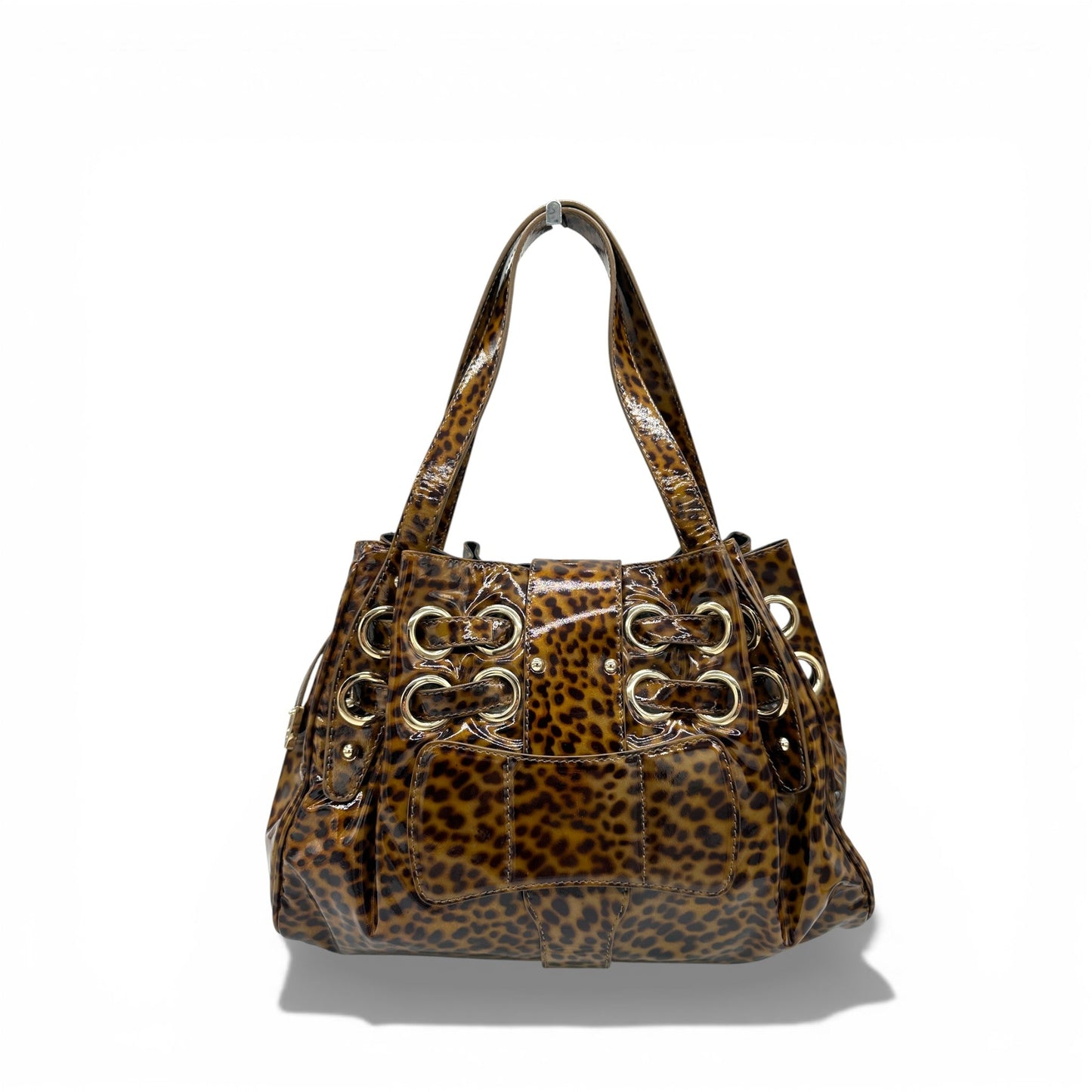 Jimmy Choo Ramona Leopard Patent Tote - Thanks it's Vintage