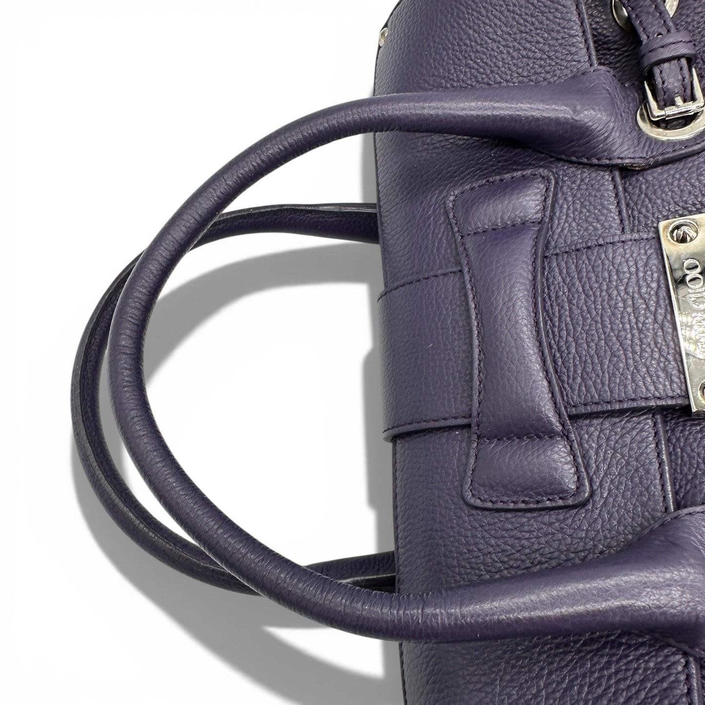 Jimmy Choo Rosalie Leather Drawstring Handbag - Thanks it's Vintage