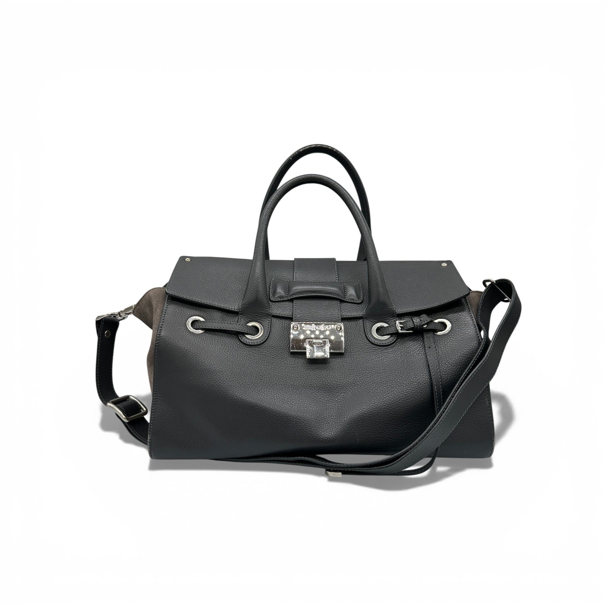 Jimmy Choo Rosalie Leather Drawstring Handbag - Thanks it's Vintage