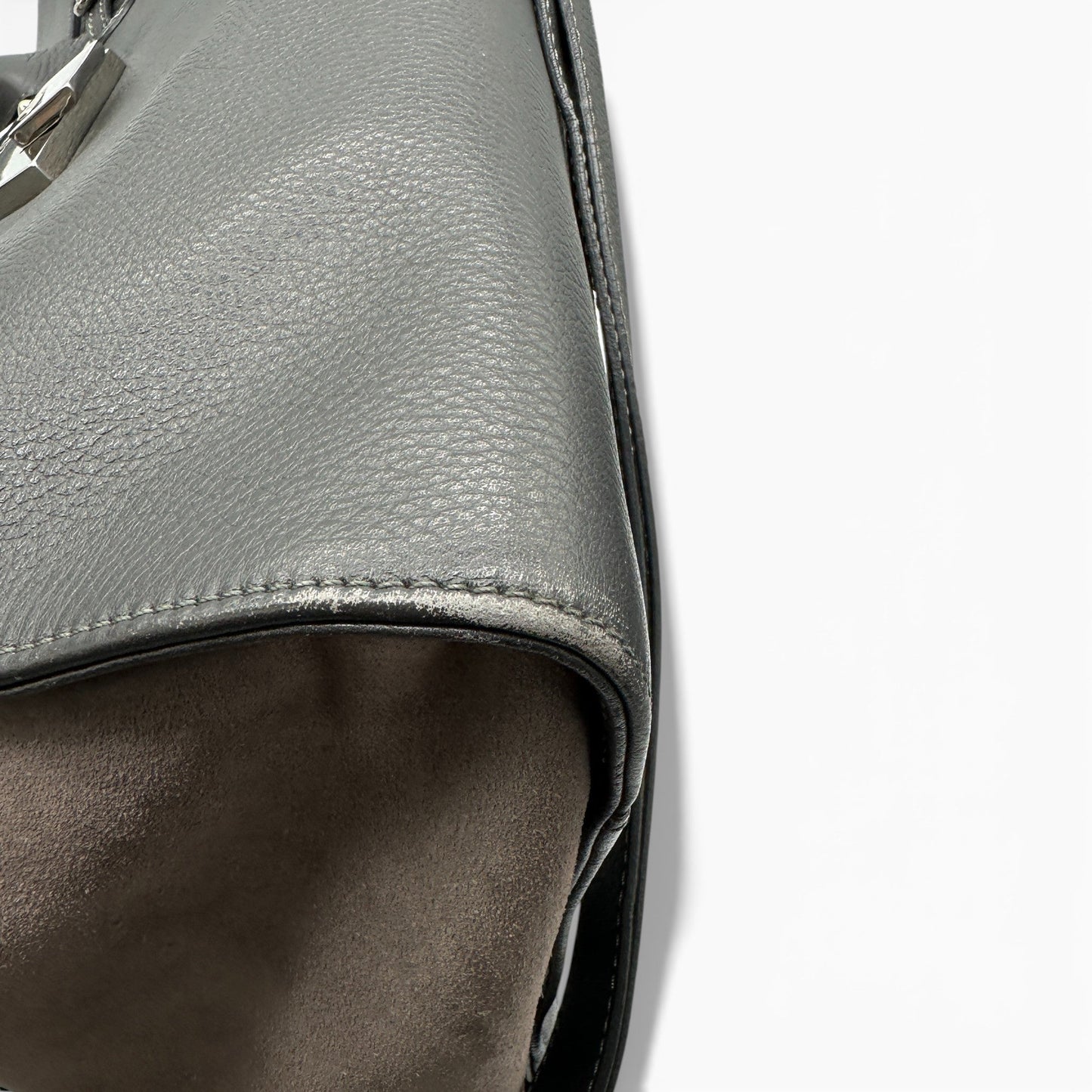 Jimmy Choo Rosalie Leather Drawstring Handbag - Thanks it's Vintage