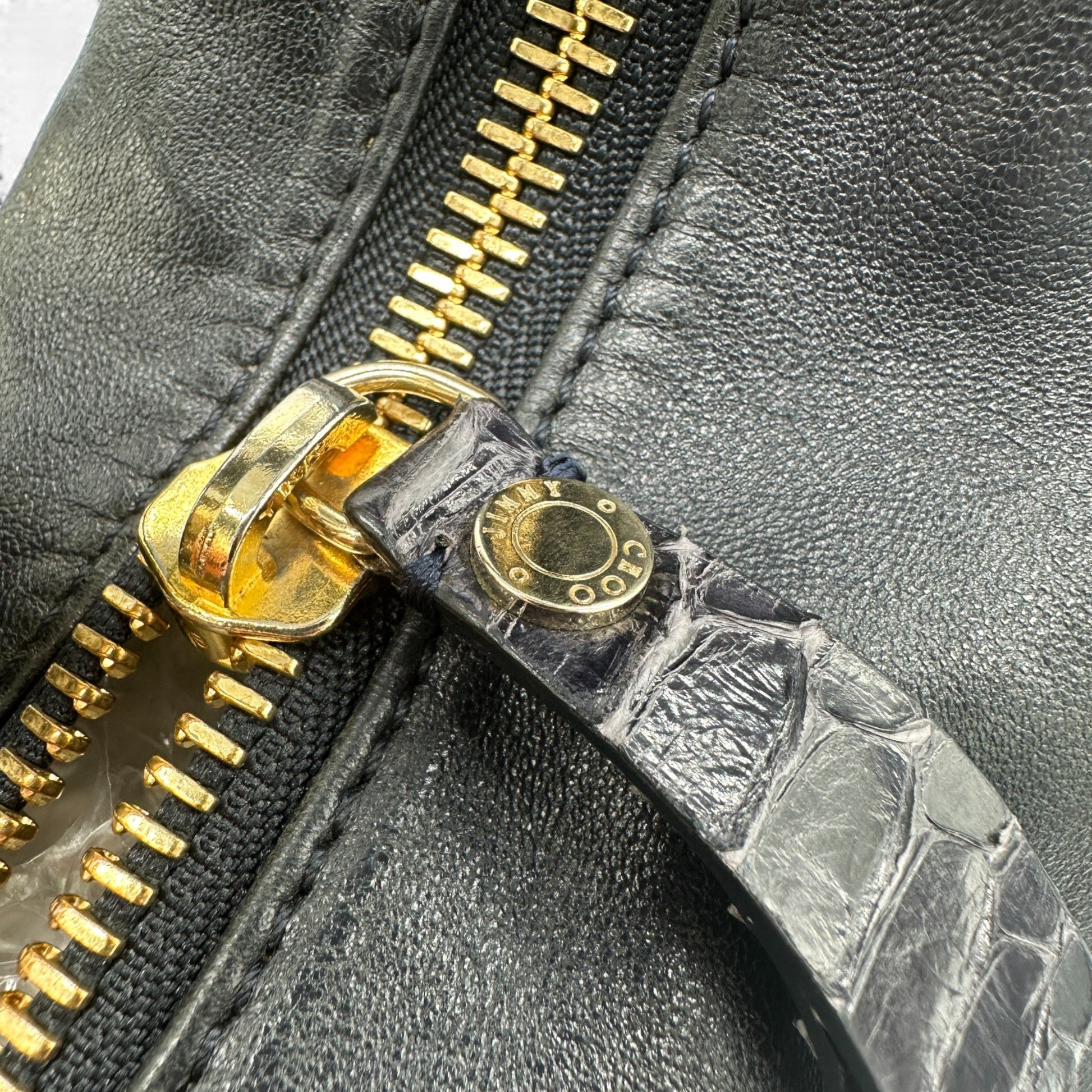 Jimmy Choo Solar Cuff Leather Hobo Bag - Thanks it's Vintage