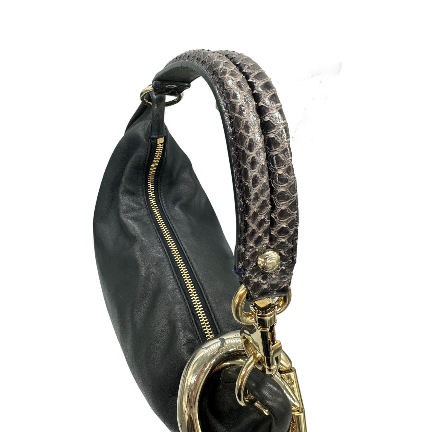 Jimmy Choo Solar Cuff Leather Hobo Bag - Thanks it's Vintage