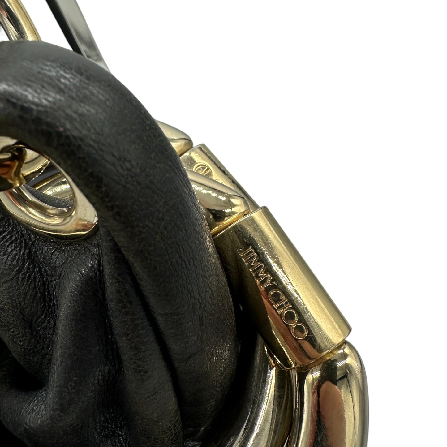 Jimmy Choo Solar Cuff Leather Hobo Bag - Thanks it's Vintage