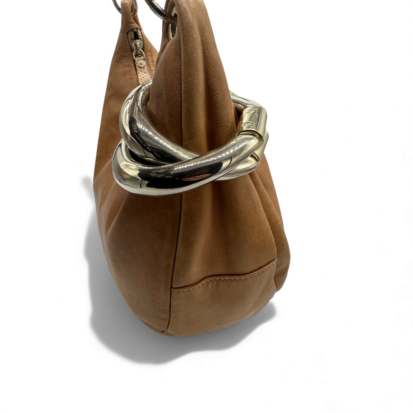 Jimmy Choo Solar Cuff Leather Hobo Bag - Thanks it's Vintage