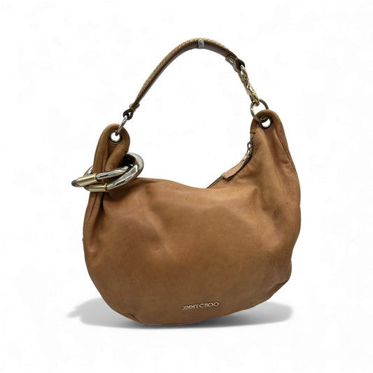Jimmy Choo Solar Cuff Leather Hobo Bag - Thanks it's Vintage
