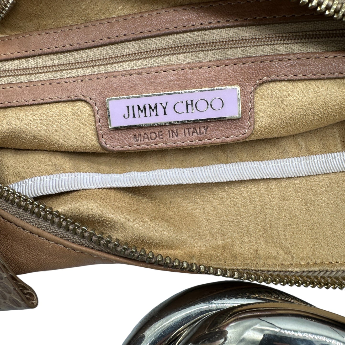 Jimmy Choo Solar Cuff Leather Hobo Bag - Thanks it's Vintage