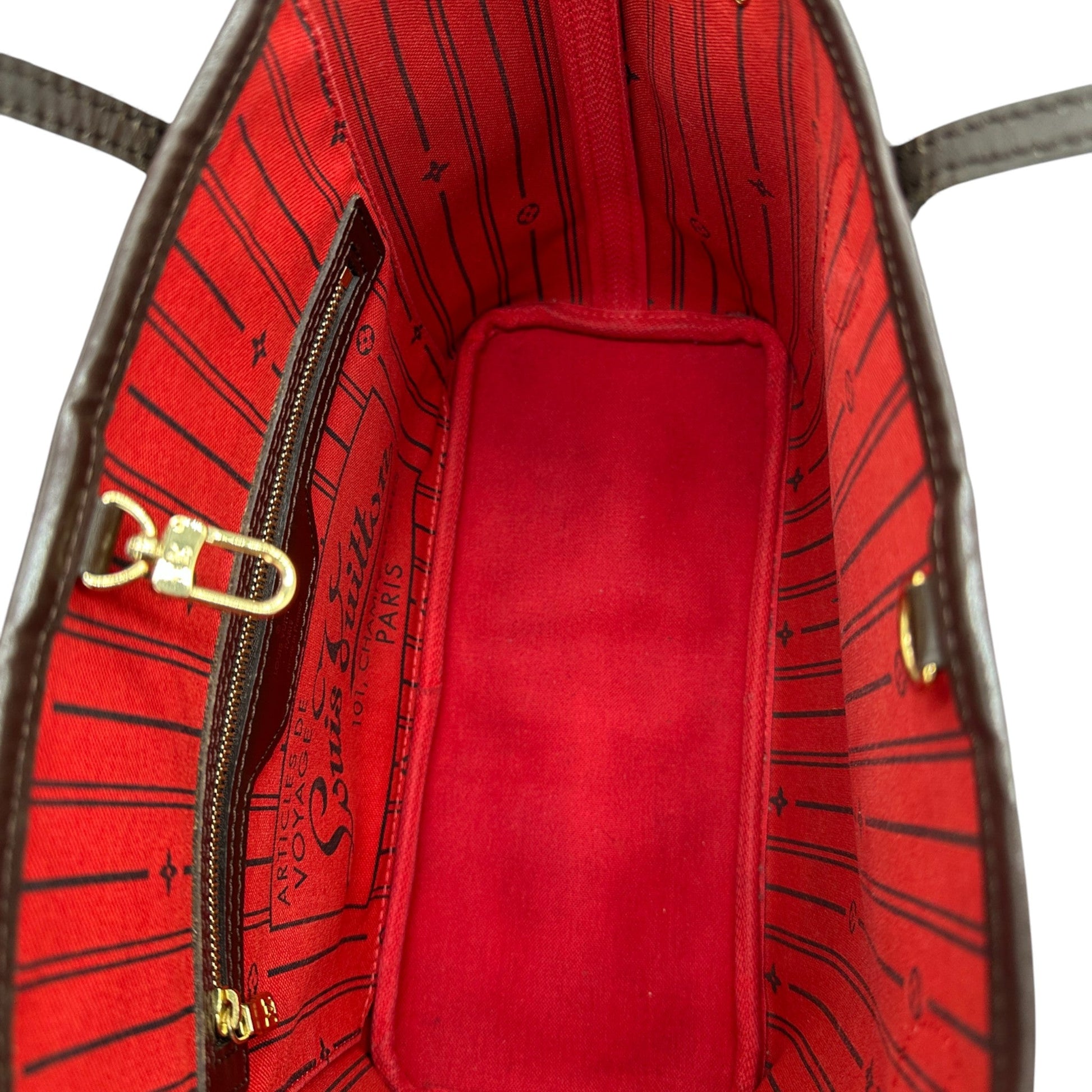 Louis Vuitton Neverful PM Damier Ebene Tote - Thanks it's Vintage