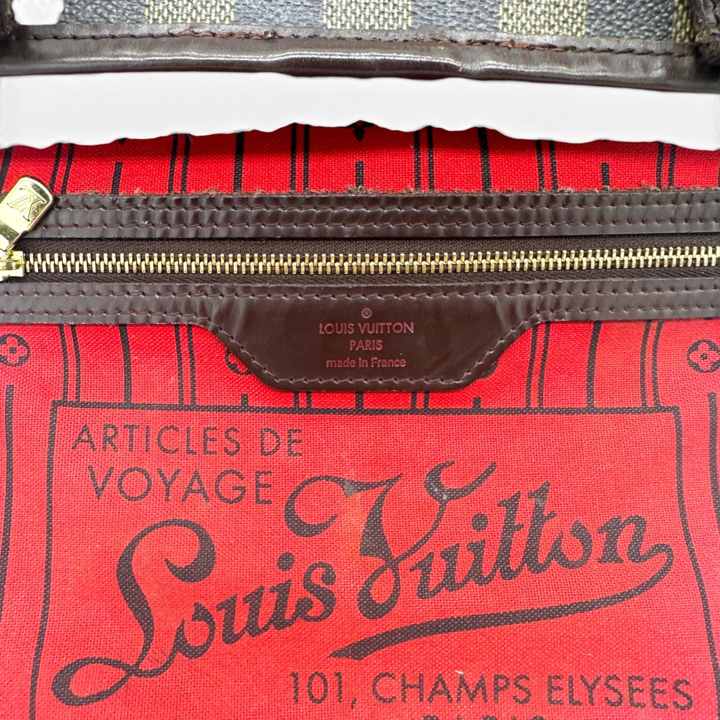 Louis Vuitton Neverful PM Damier Ebene Tote - Thanks it's Vintage