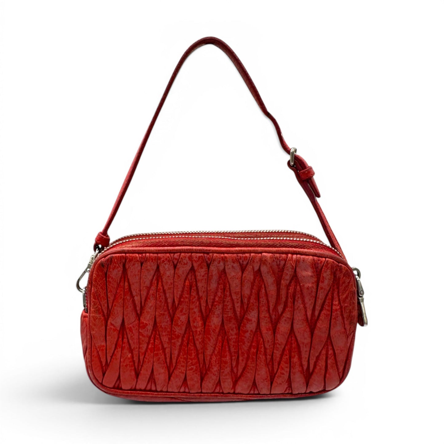 Miu Miu Matelassè Mini Baguette Camera Bag - Thanks it's Vintage