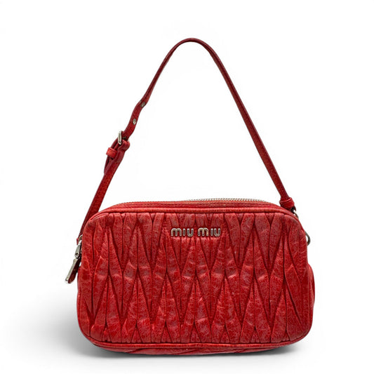 Miu Miu Matelassè Mini Baguette Camera Bag - Thanks it's Vintage