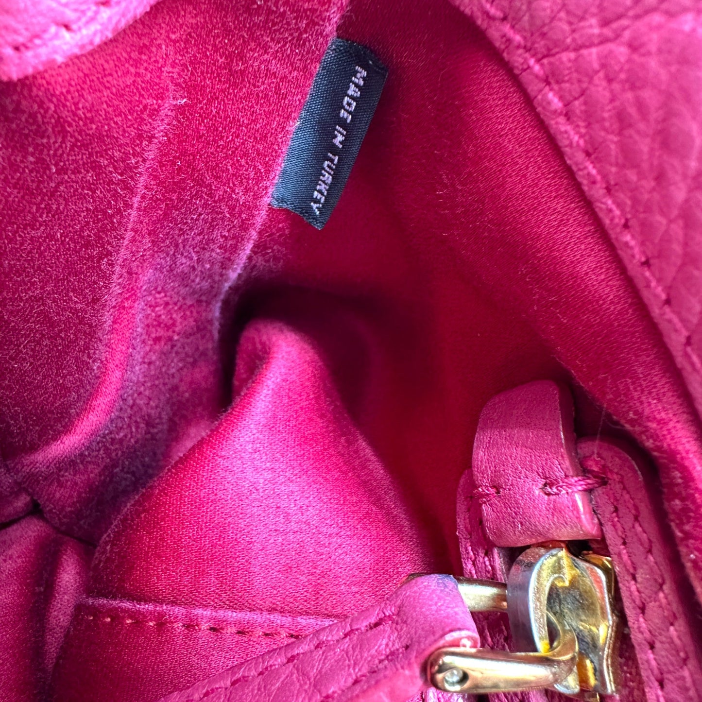 Miu Miu Pink Leather 2 - Way Handbag - Thanks it's Vintage