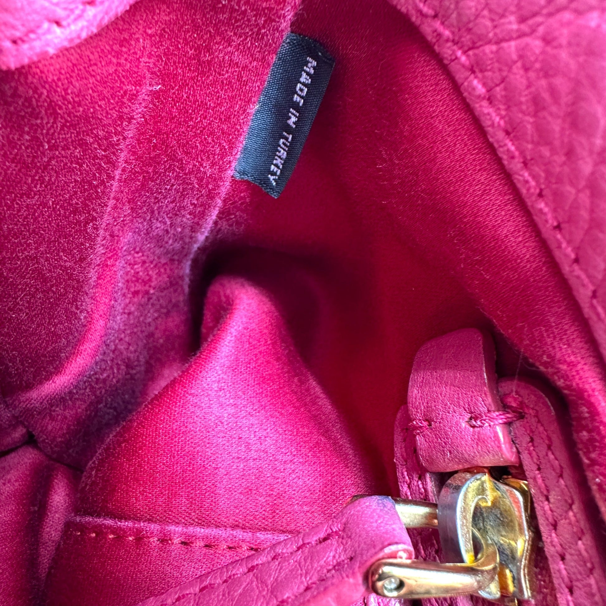 Miu Miu Pink Leather 2 - Way Handbag - Thanks it's Vintage