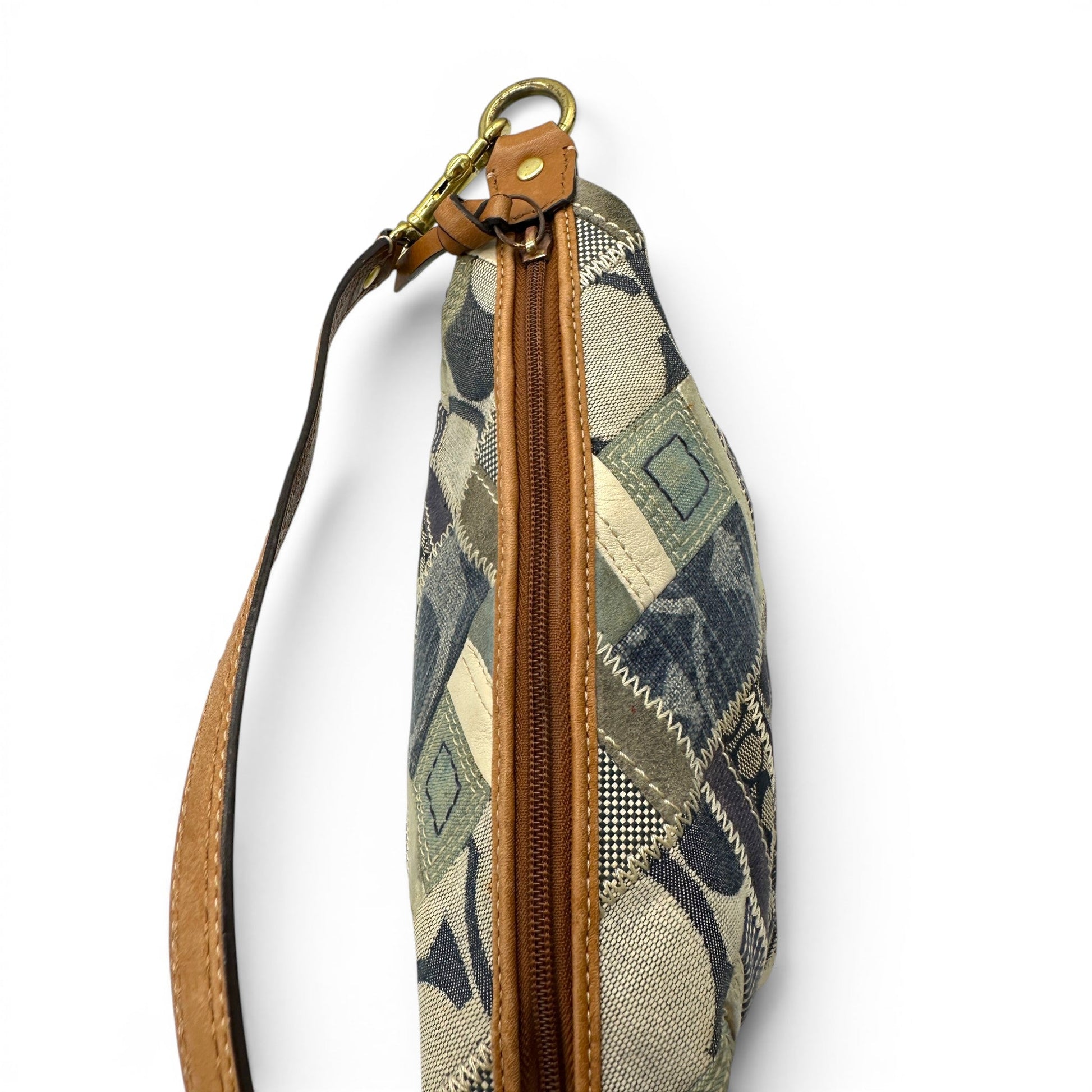 RARE Coach 41461 Denim Patchwork Shoulder Bag - Thanks it's Vintage