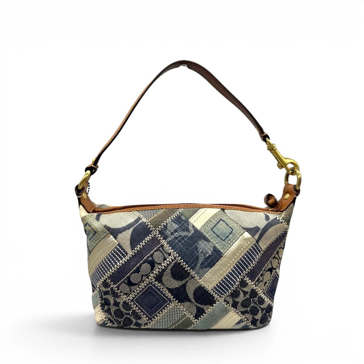 RARE Coach 41461 Denim Patchwork Shoulder Bag - Thanks it's Vintage
