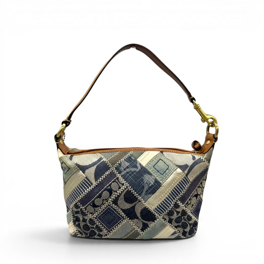 RARE Coach 41461 Denim Patchwork Shoulder Bag - Thanks it's Vintage