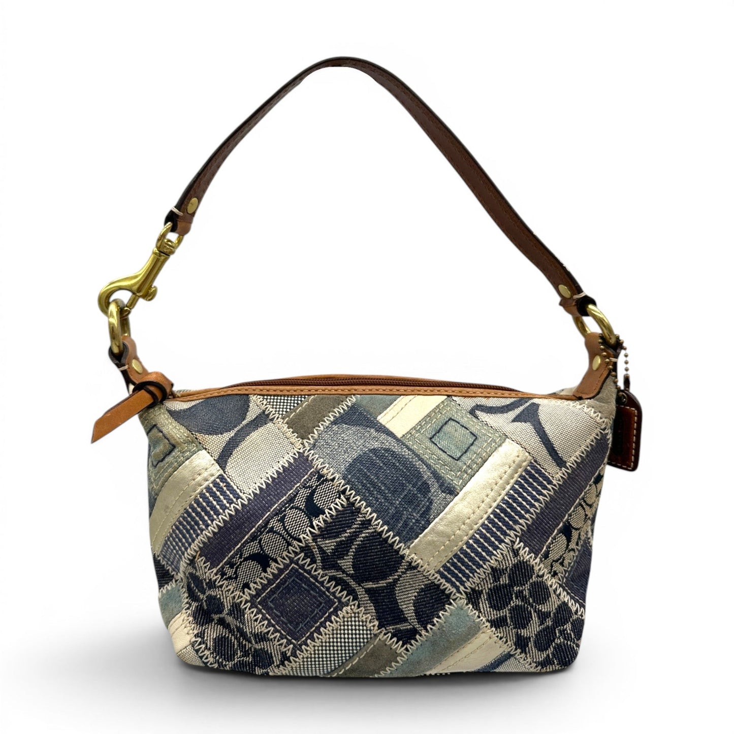RARE Coach 41461 Denim Patchwork Shoulder Bag - Thanks it's Vintage