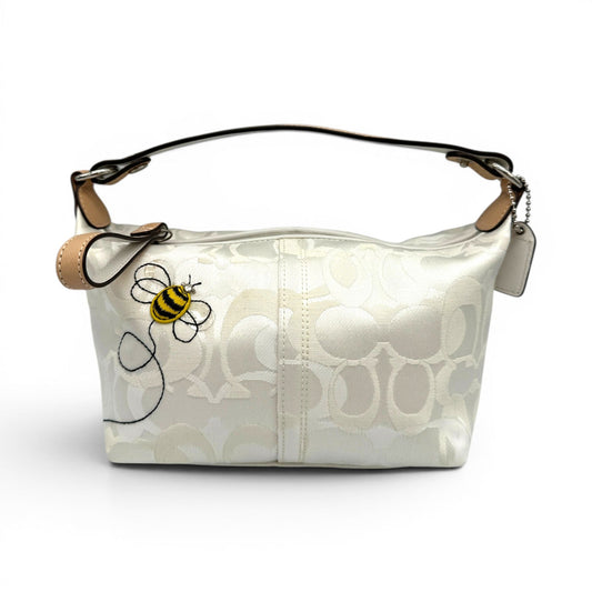 RARE Vintage Coach 7441 Optic Monogram Bee Bag - Thanks it's Vintage
