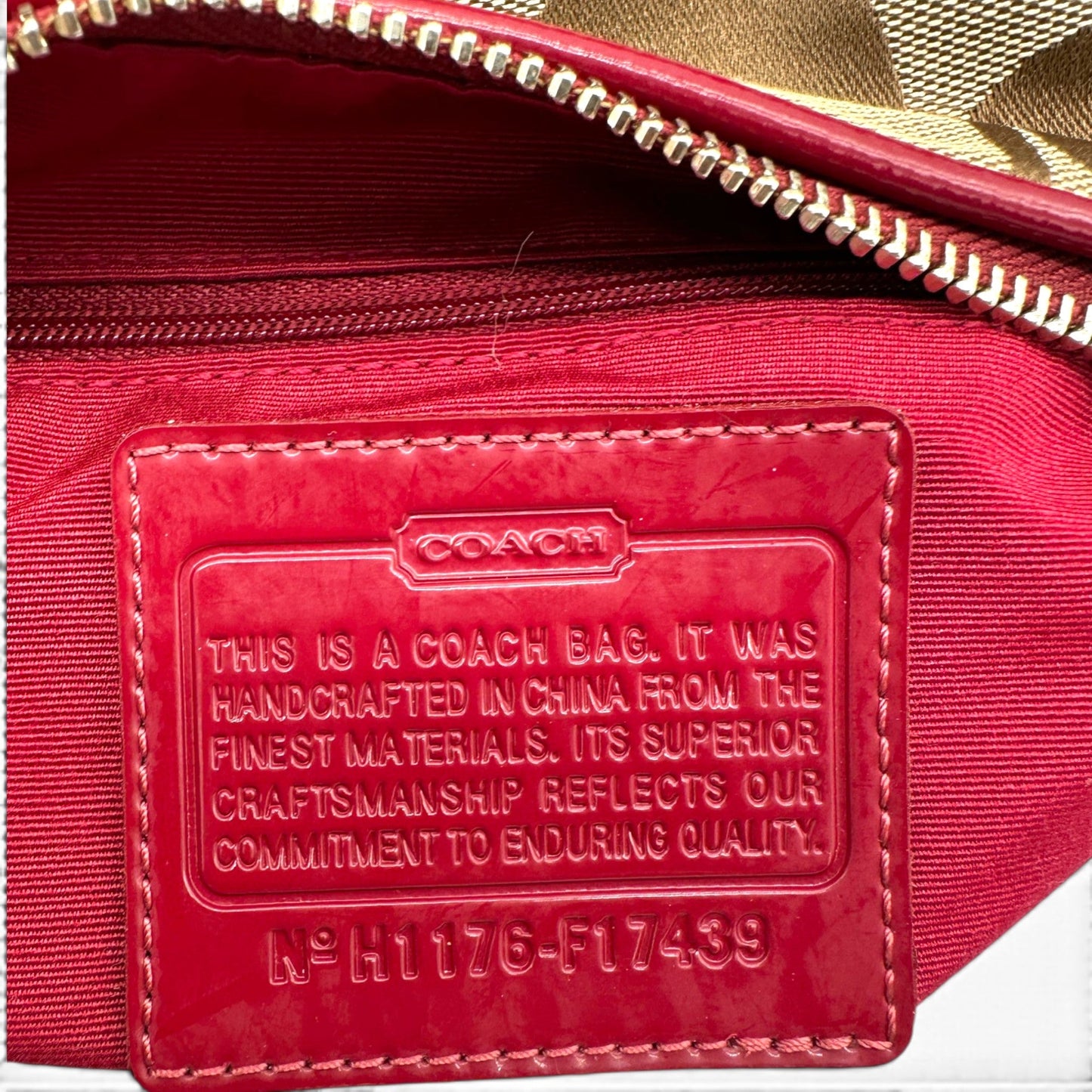 RARE Vintage Coach F17439 Shoulder Bag - Thanks it's Vintage