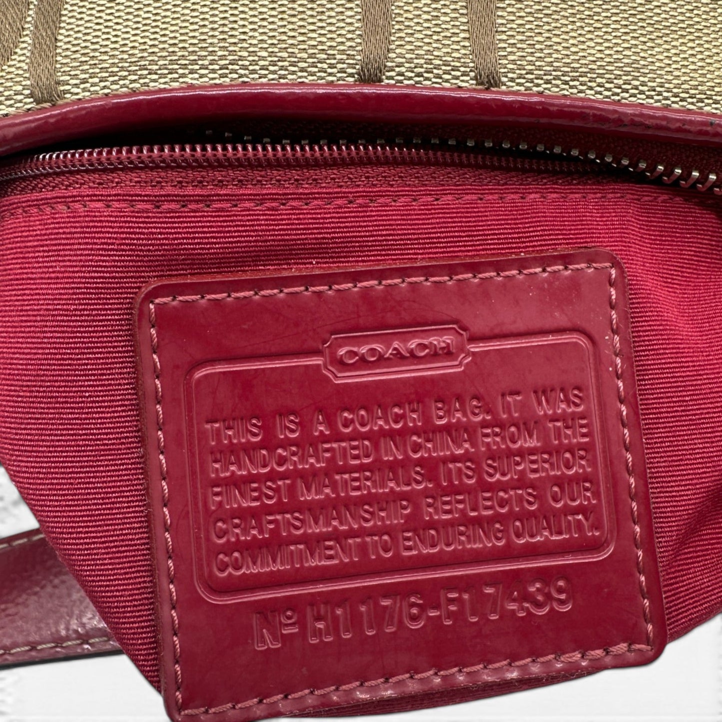 RARE Vintage Coach F17439 Shoulder Bag - Thanks it's Vintage