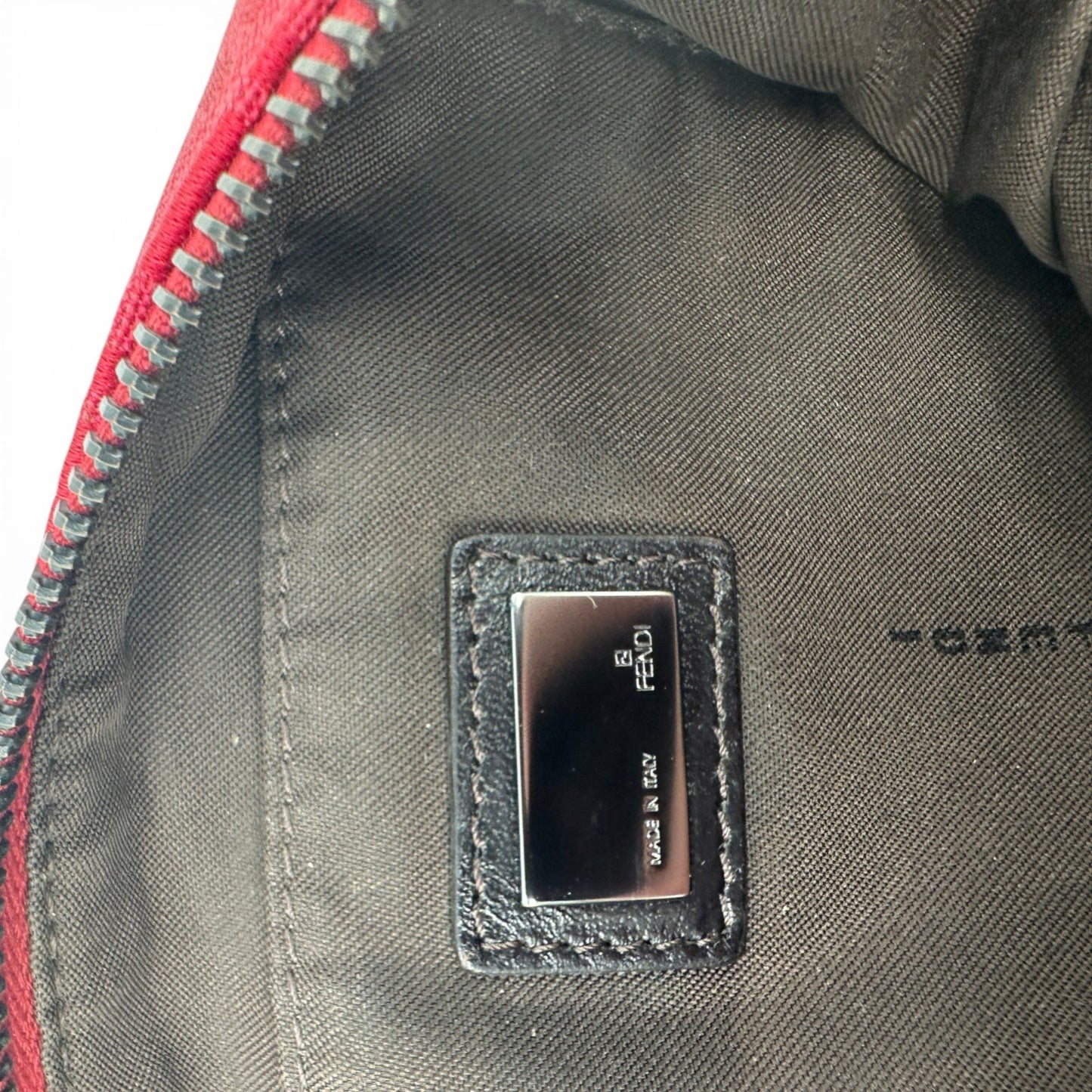 RARE Vintage Fendi Red Zucchino Shoulder Bag - Thanks it's Vintage