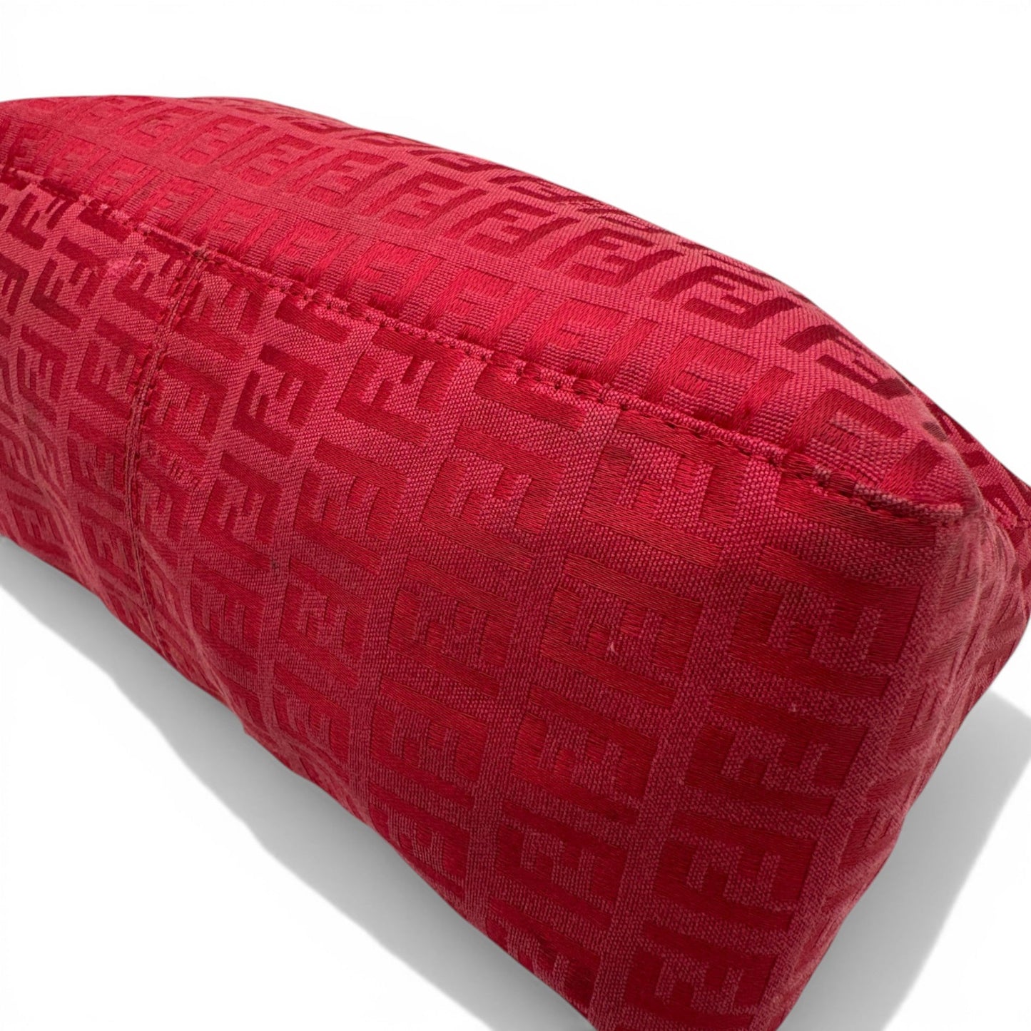 RARE Vintage Fendi Red Zucchino Shoulder Bag - Thanks it's Vintage