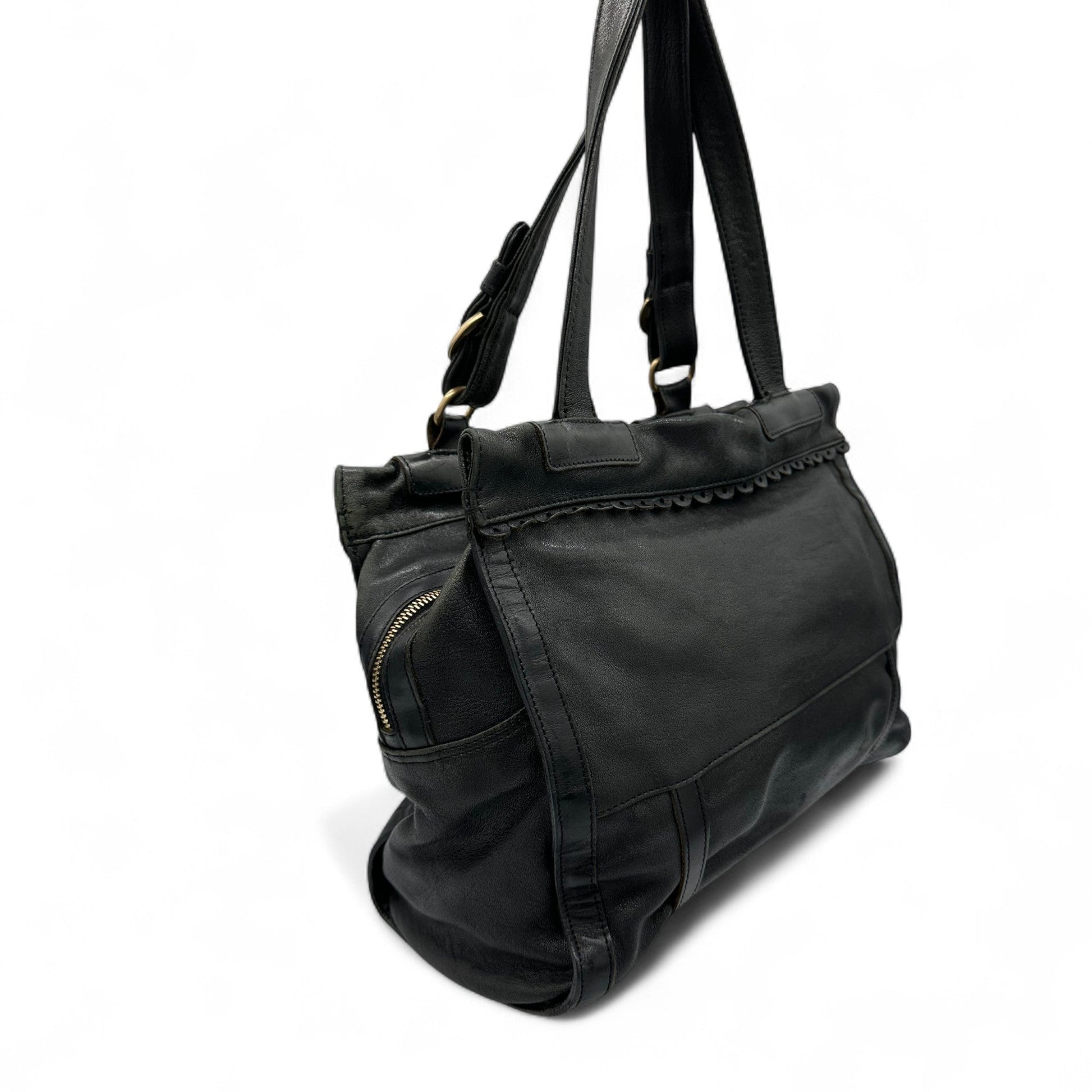 See by Chloé Black Leather Shoulder Bag - Thanks it's Vintage