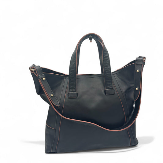 See by Chloé Black Leather Tassel Handbag - Thanks it's Vintage