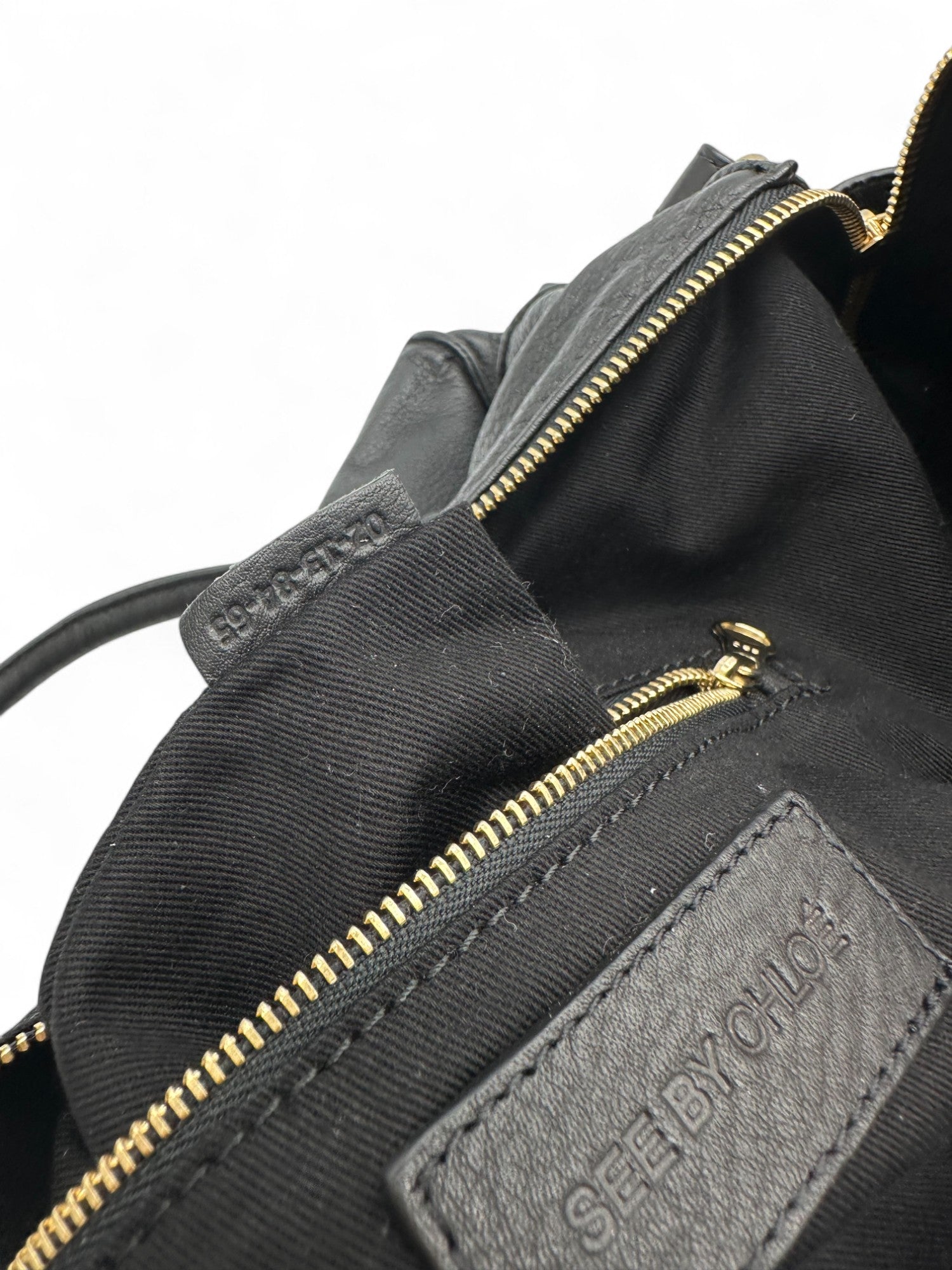 See By Chloë Black Leather Two - Way Handbag - Thanks it's Vintage