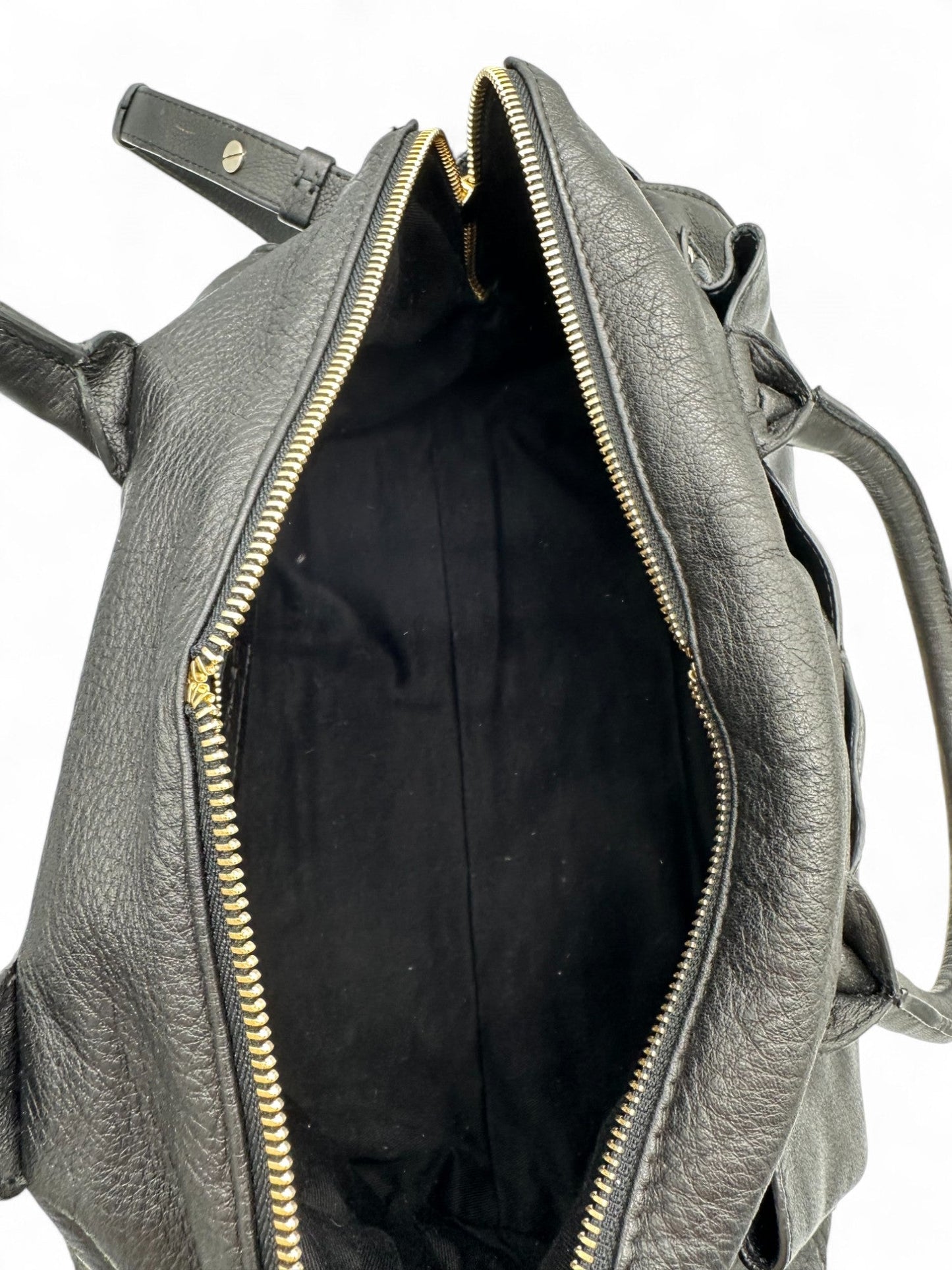 See By Chloë Black Leather Two - Way Handbag - Thanks it's Vintage