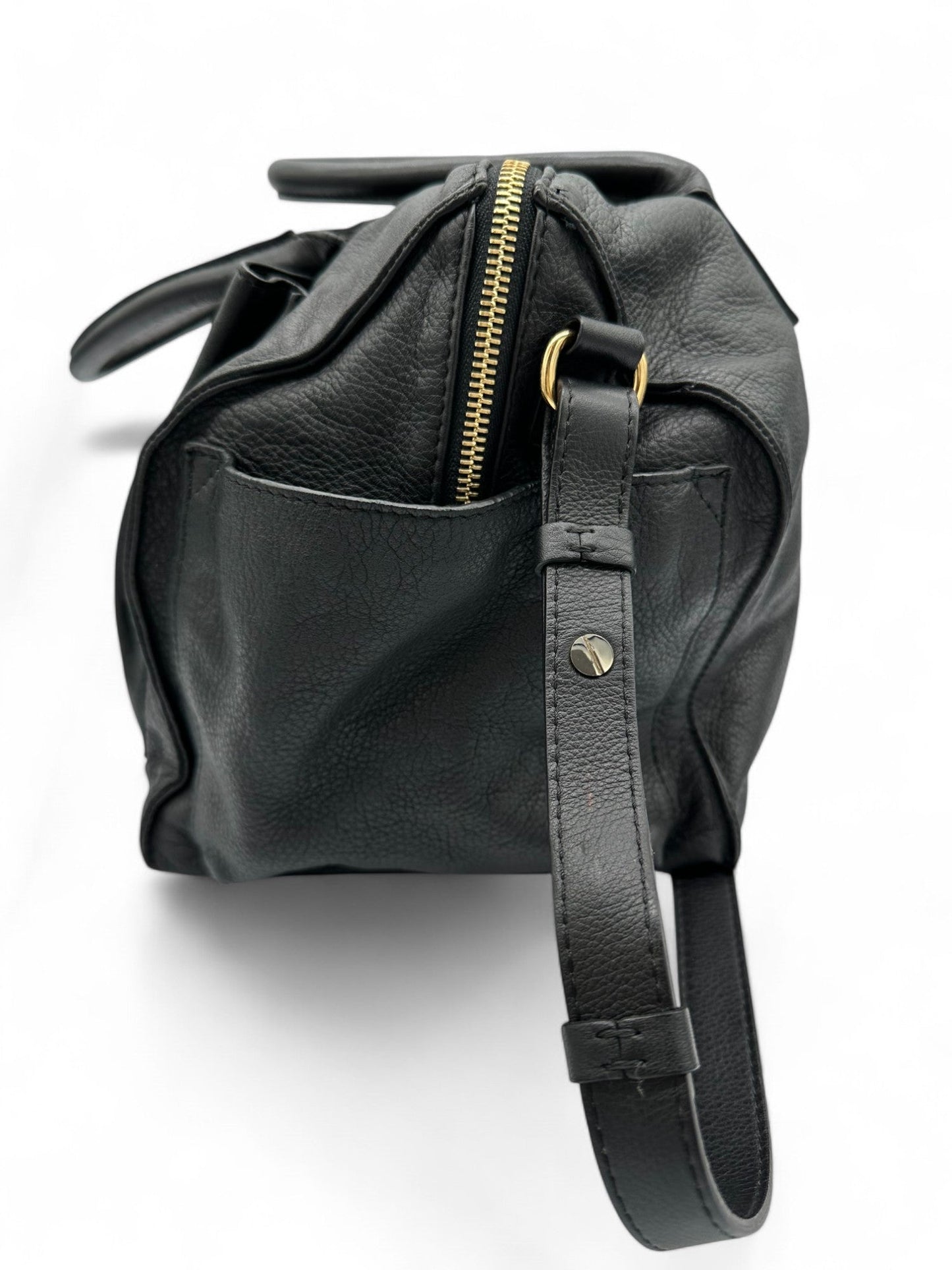 See By Chloë Black Leather Two - Way Handbag - Thanks it's Vintage