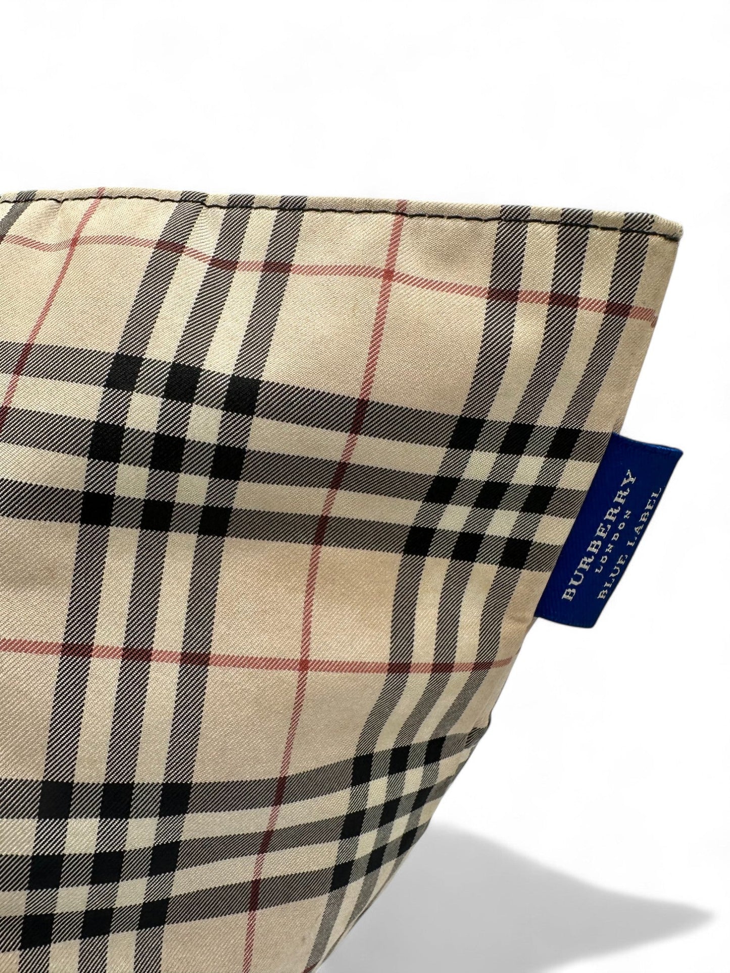 Vintage Blue Label Burberry Tote Handbag Nova Check - Thanks it's Vintage