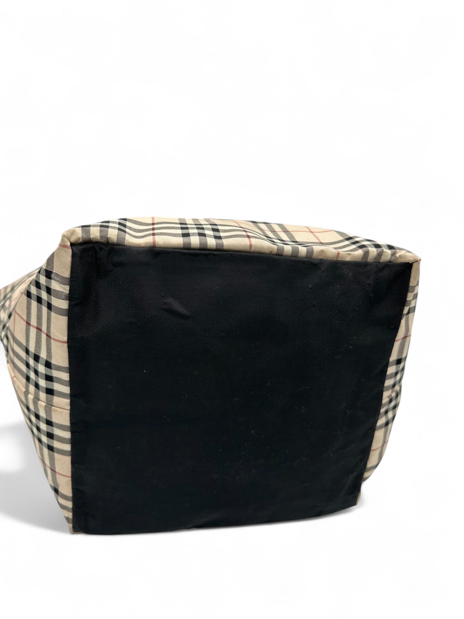 Vintage Blue Label Burberry Tote Handbag Nova Check - Thanks it's Vintage