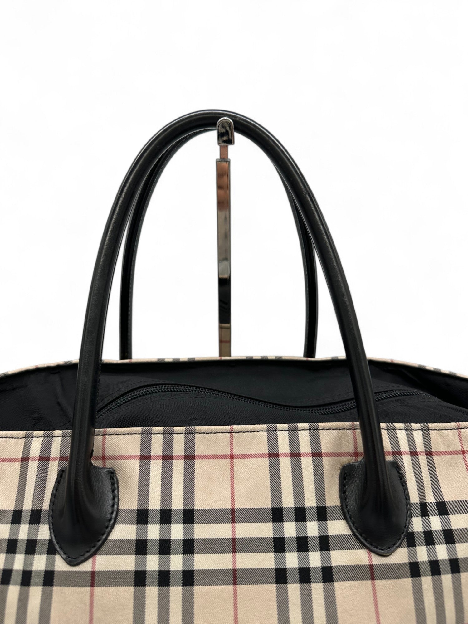 Vintage Blue Label Burberry Tote Handbag Nova Check - Thanks it's Vintage