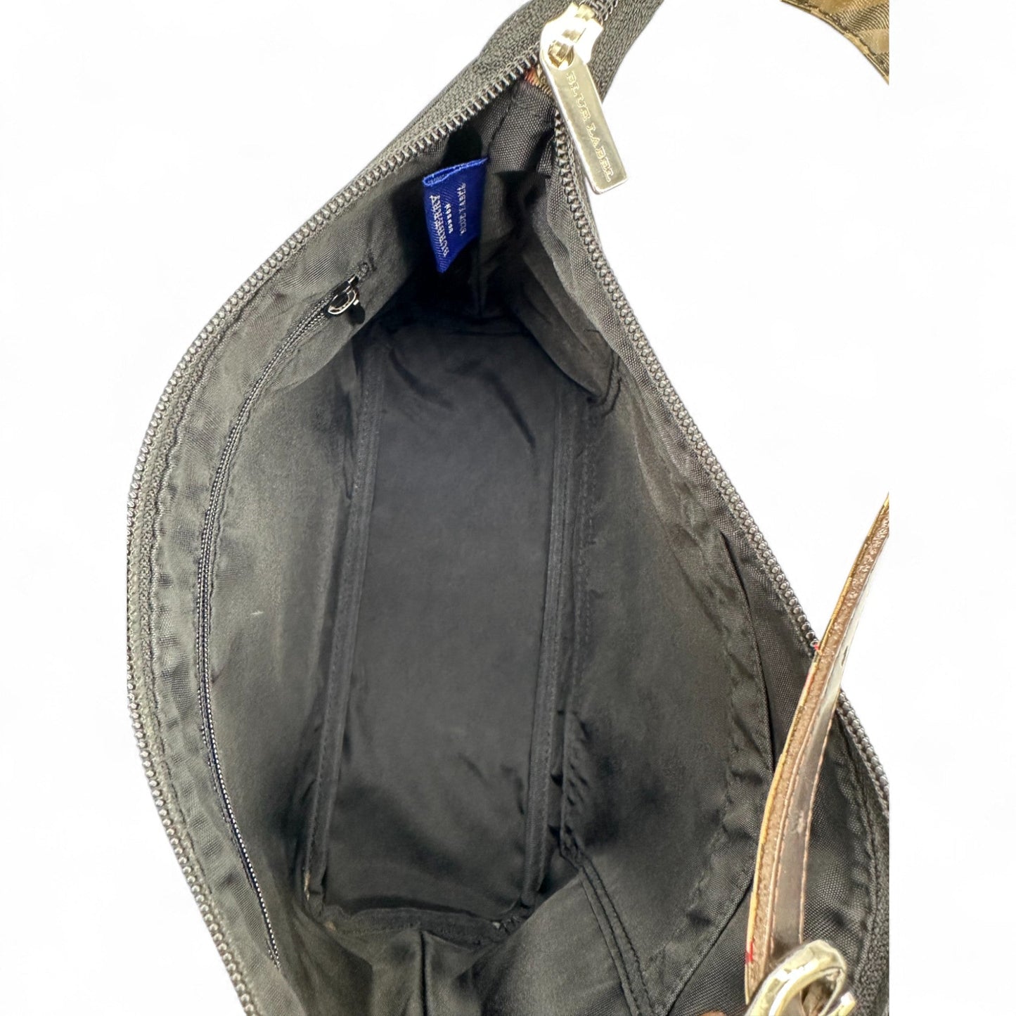 Vintage Burberry Black Nylon Shoulder Bag - Thanks it's Vintage