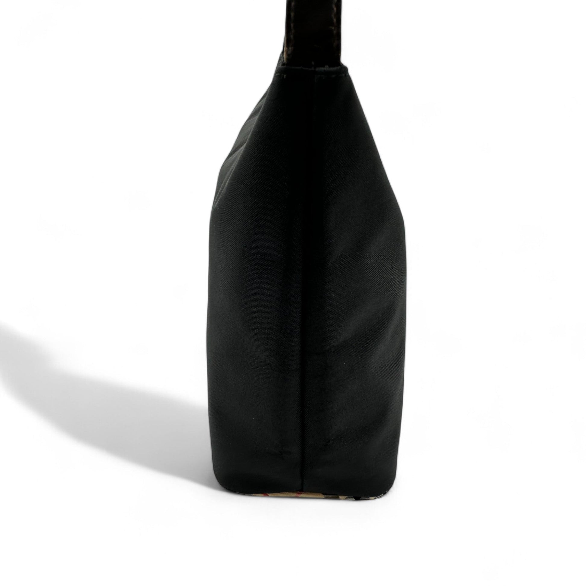 Vintage Burberry Black Nylon Shoulder Bag - Thanks it's Vintage