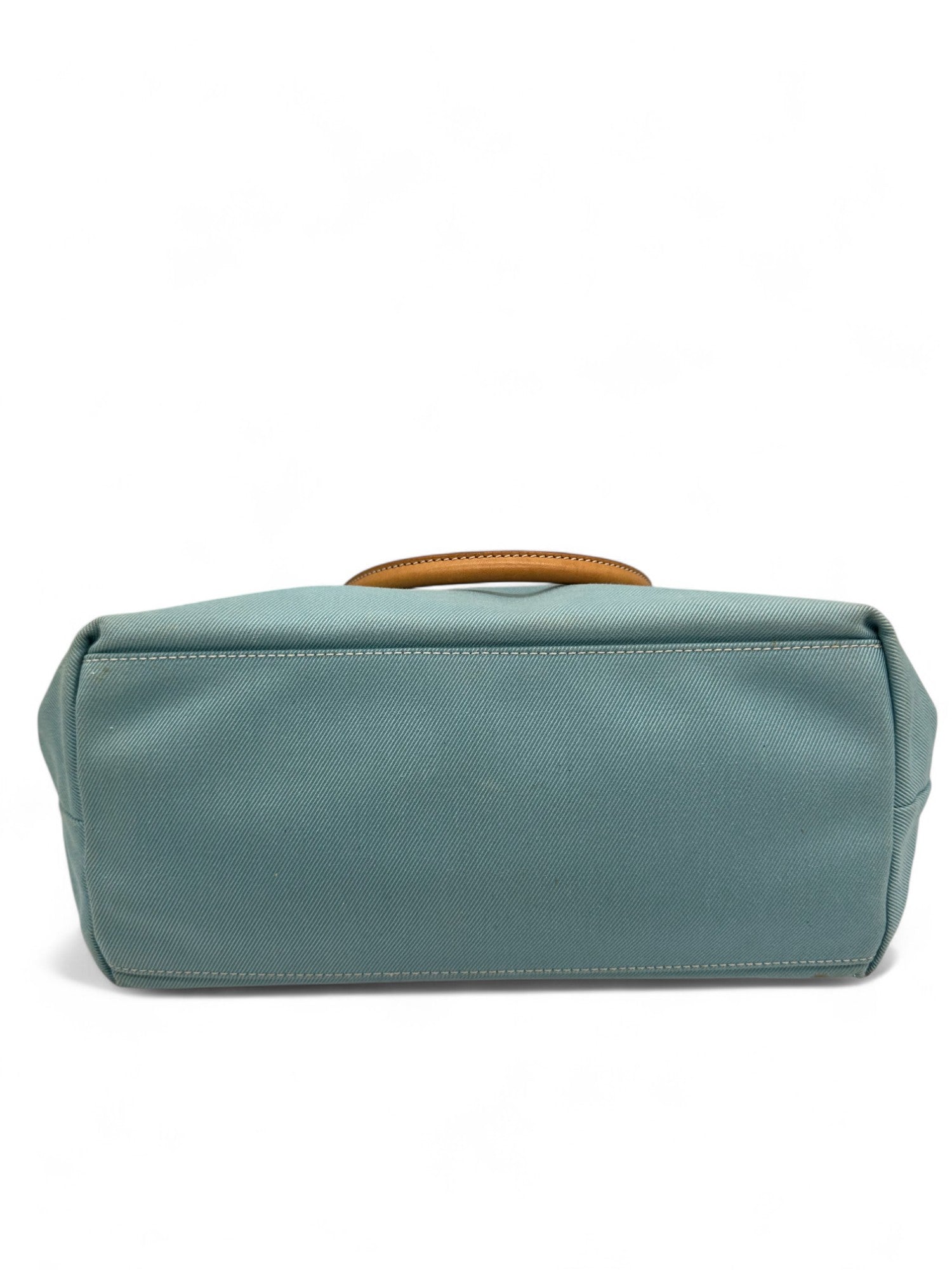 Vintage Burberry Blue Label Blue Nova Check Buckle Detail Tote Bag - Thanks it's Vintage