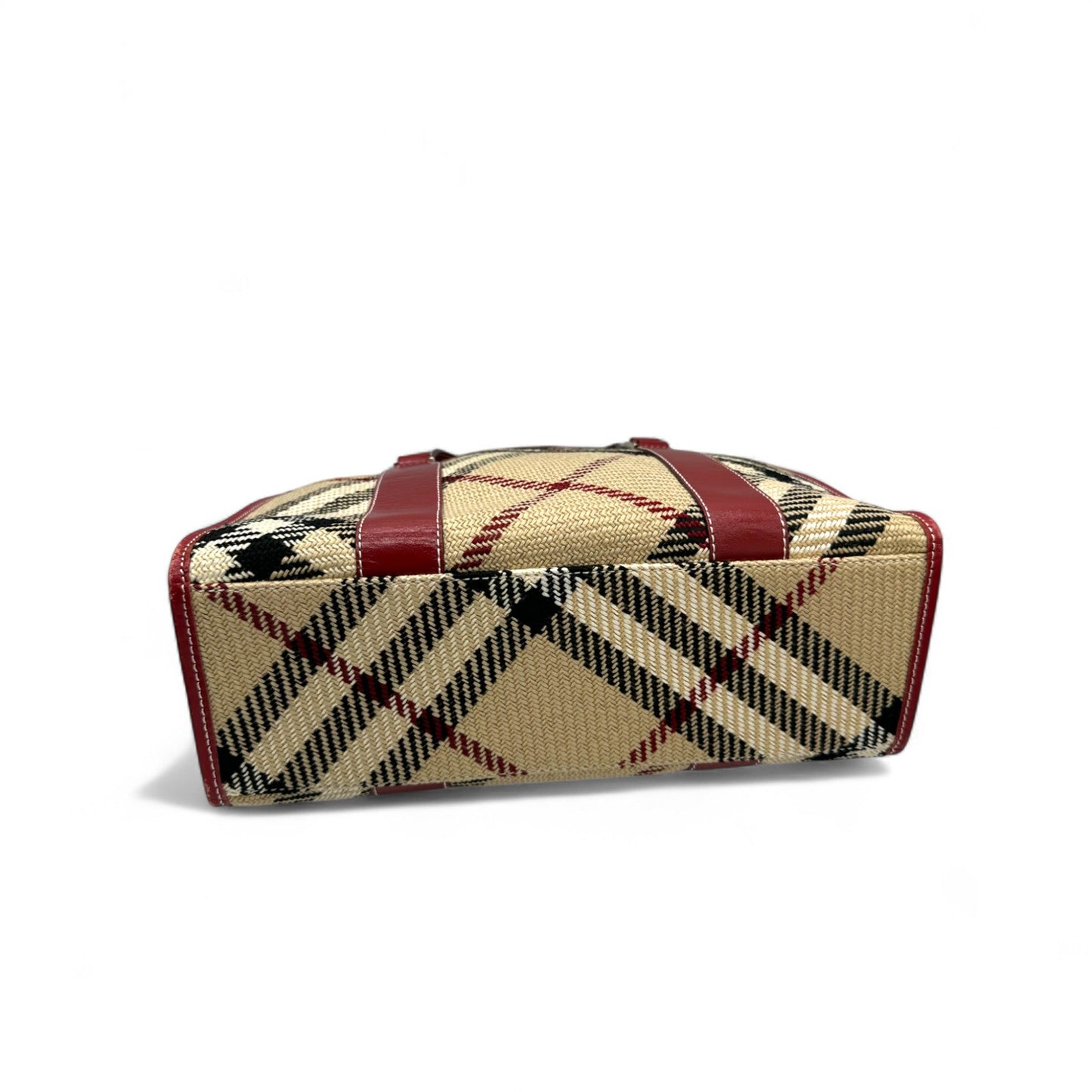 Vintage Burberry Blue Label Nova Check Tote Handbag - Thanks it's Vintage