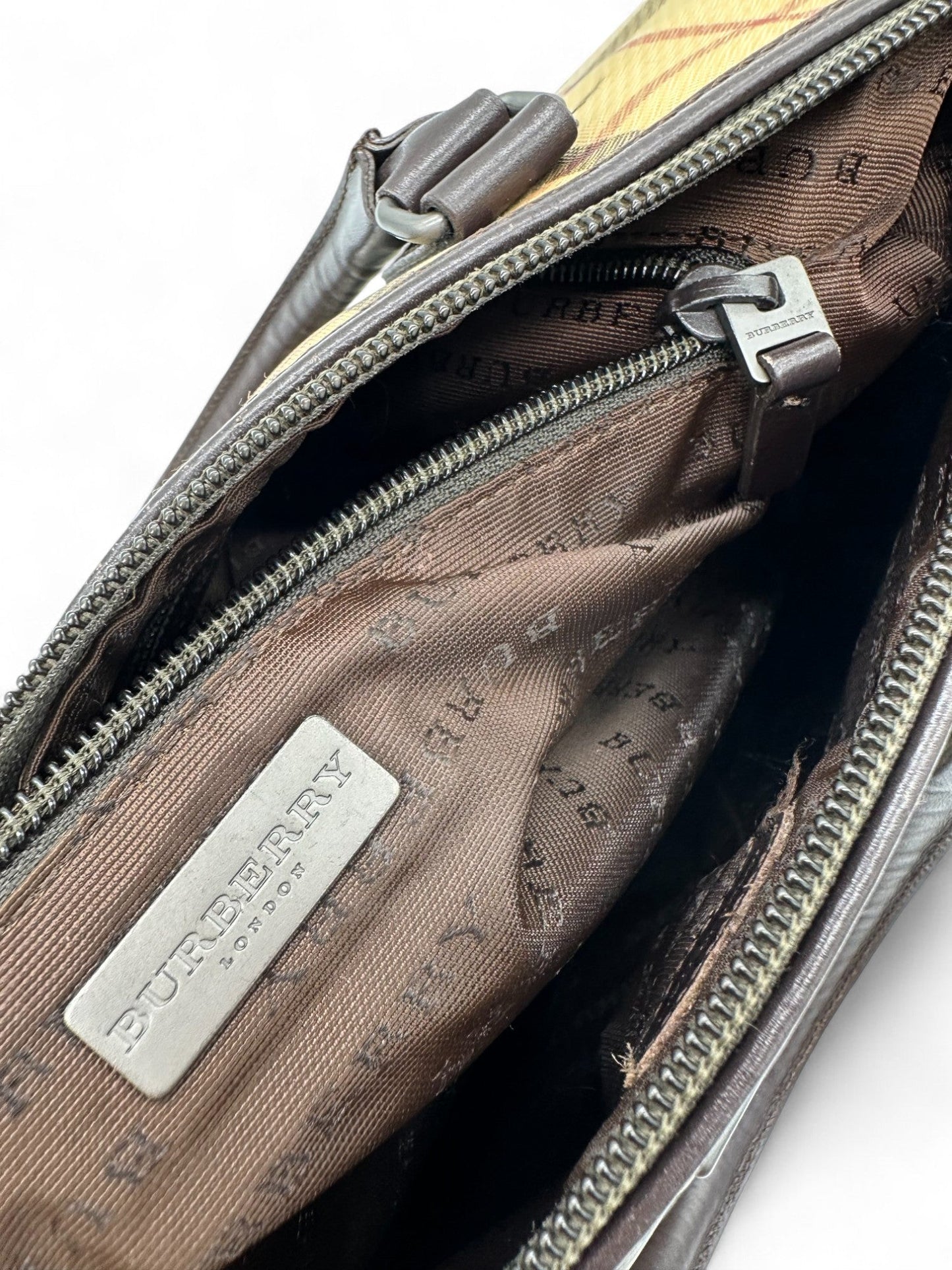 Vintage Burberry Boston Shoulder Bag Nova Check - Thanks it's Vintage