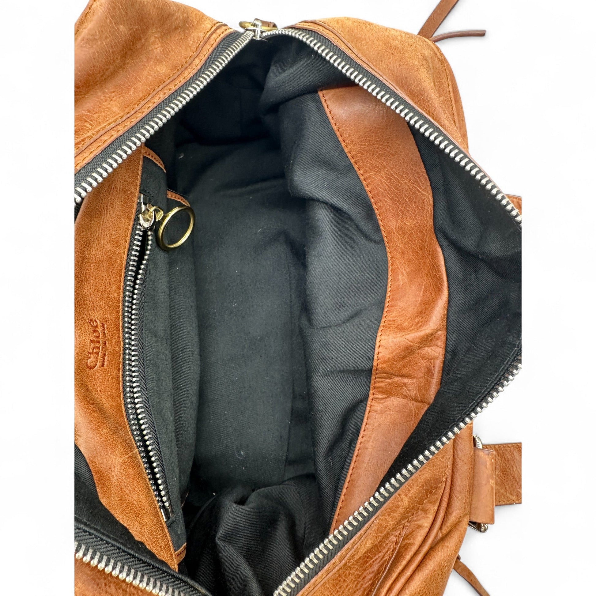 Vintage Chloé Betty Brown Leather Shoulder Bag - Thanks it's Vintage