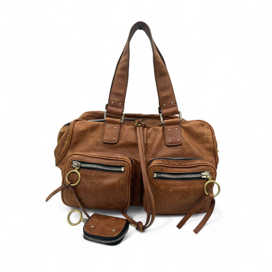 Vintage Chloé Betty Brown Leather Shoulder Bag - Thanks it's Vintage