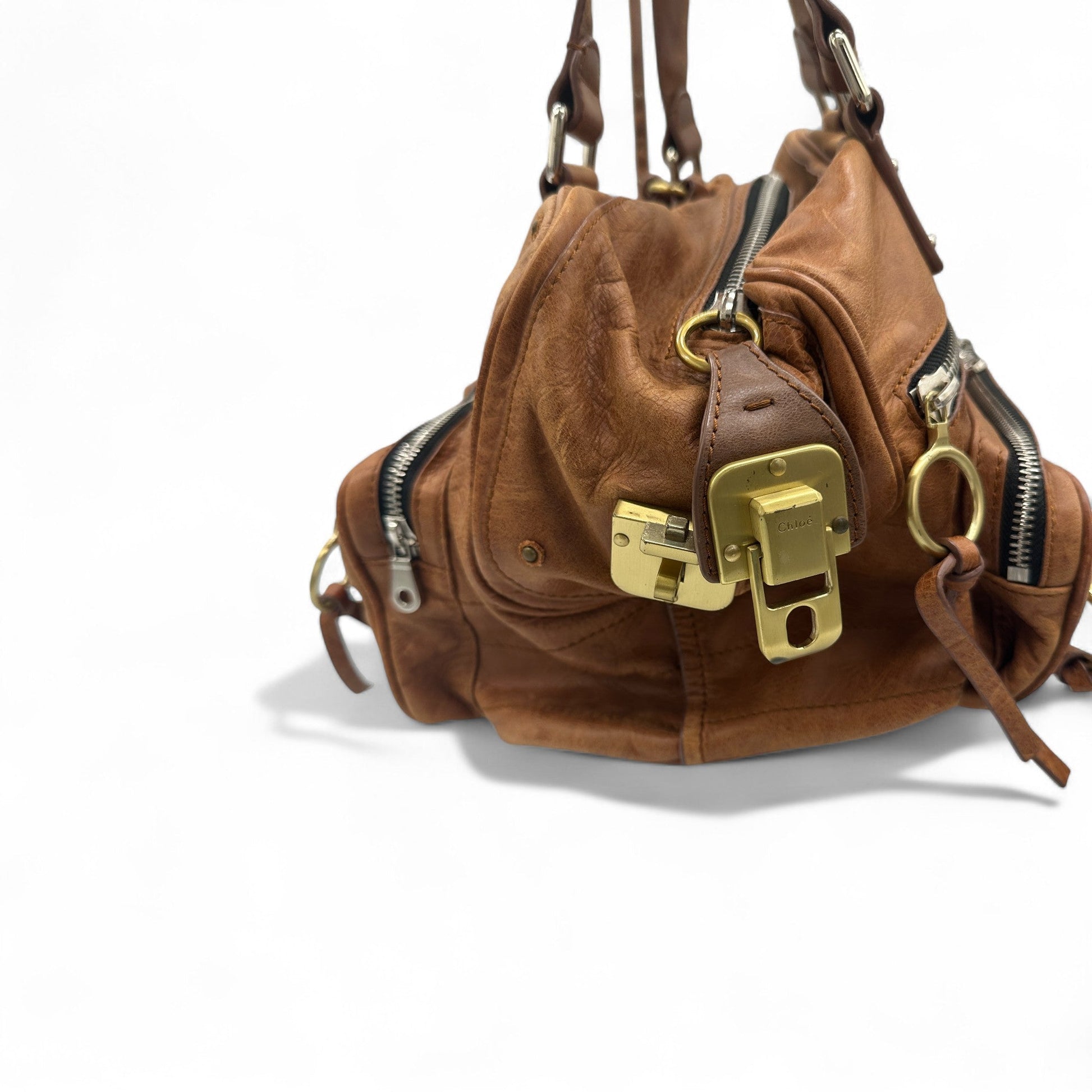 Vintage Chloé Betty Brown Leather Shoulder Bag - Thanks it's Vintage