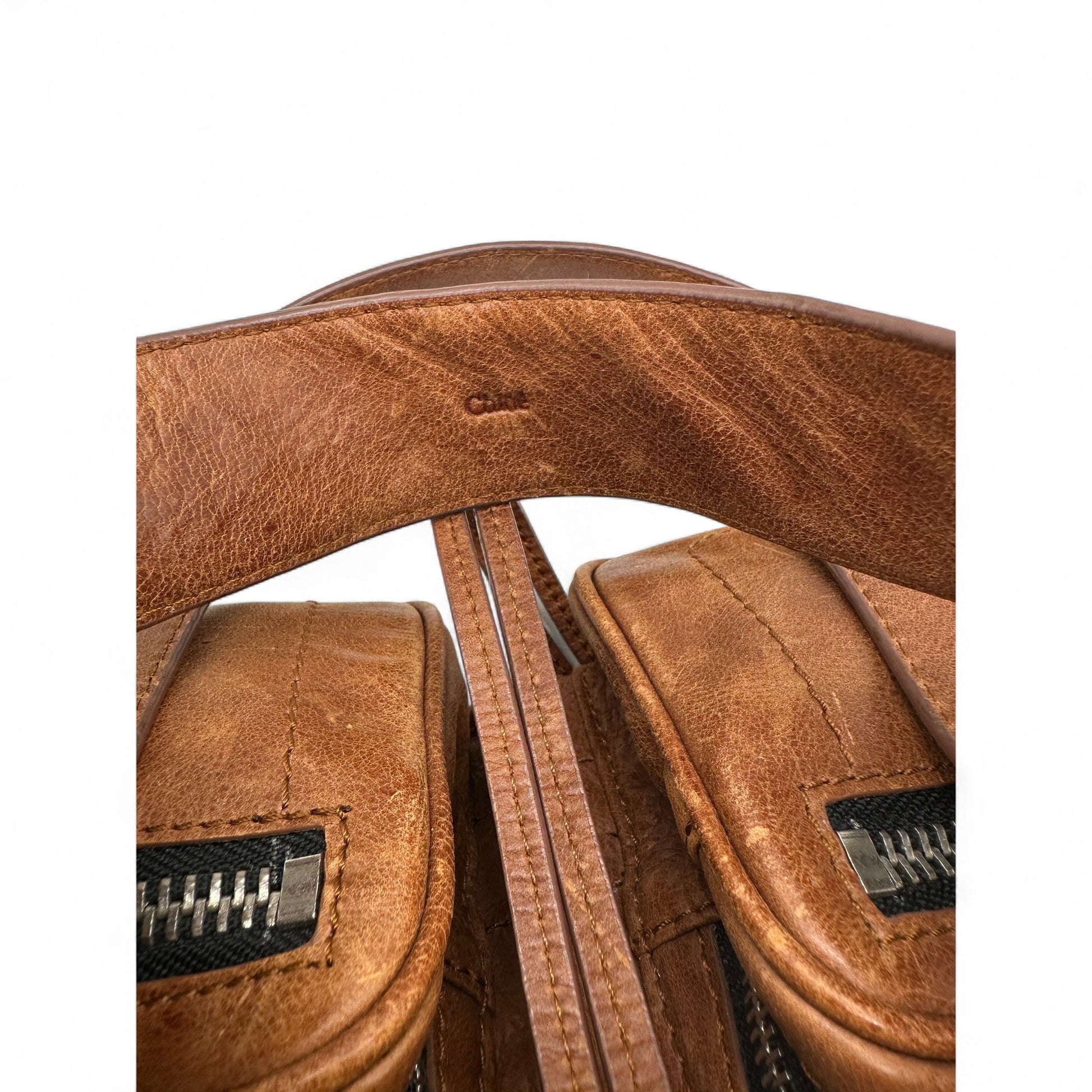 Vintage Chloé Betty Brown Leather Shoulder Bag - Thanks it's Vintage