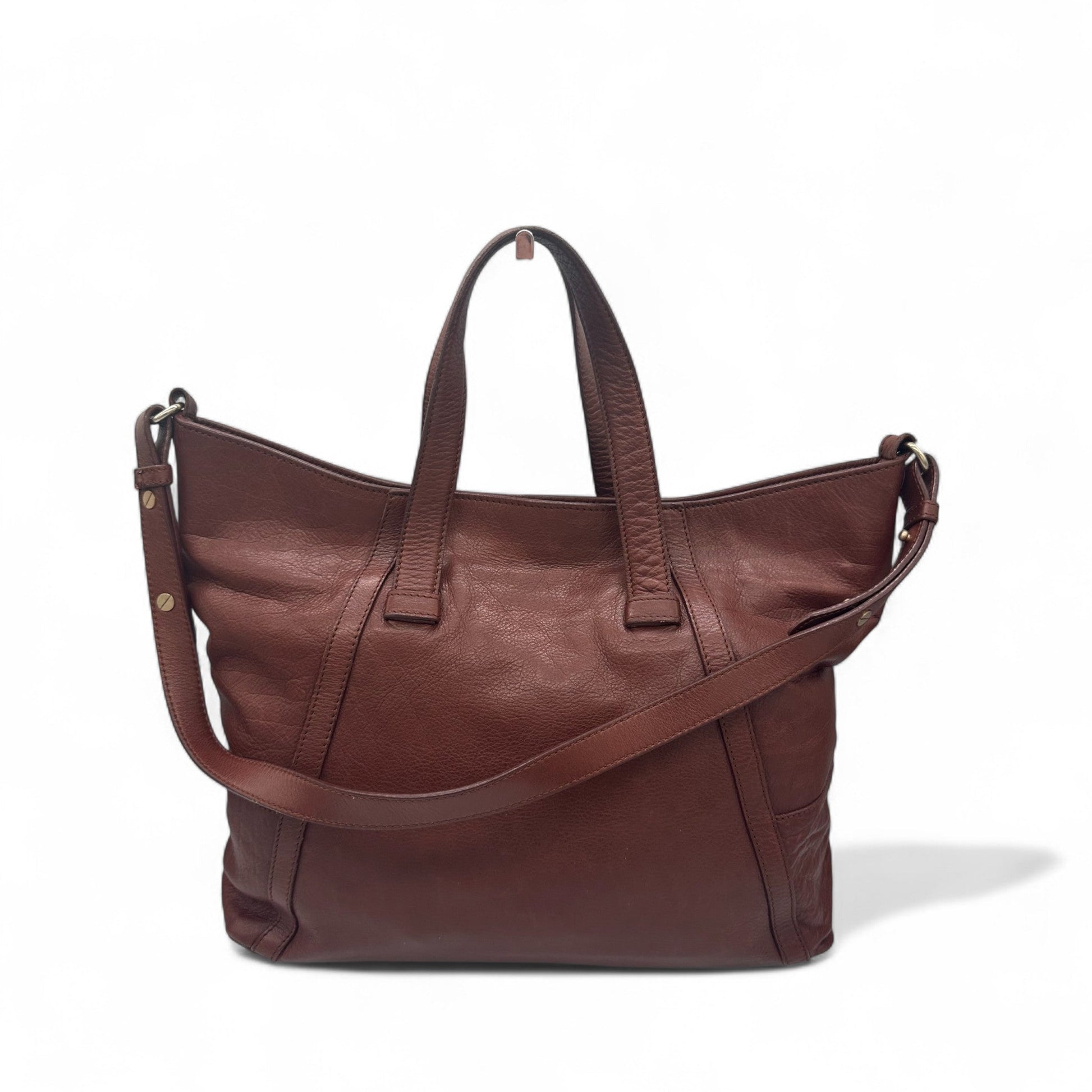 Vintage Chloé Brown Leather Fringe Handbag - Thanks it's Vintage